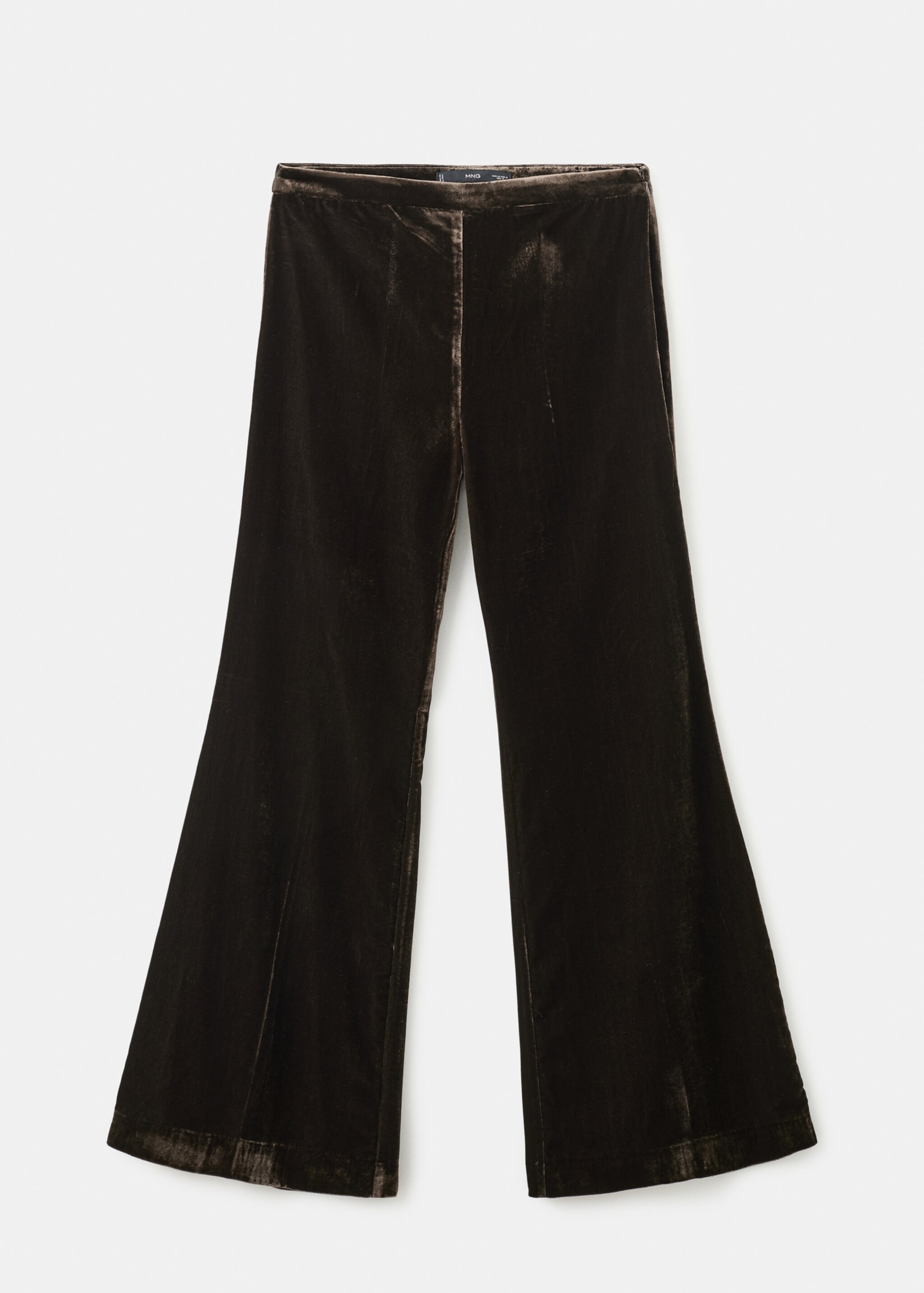 Velvet suit trousers - Article without model, Chocolate. Ref: 17079406-00.