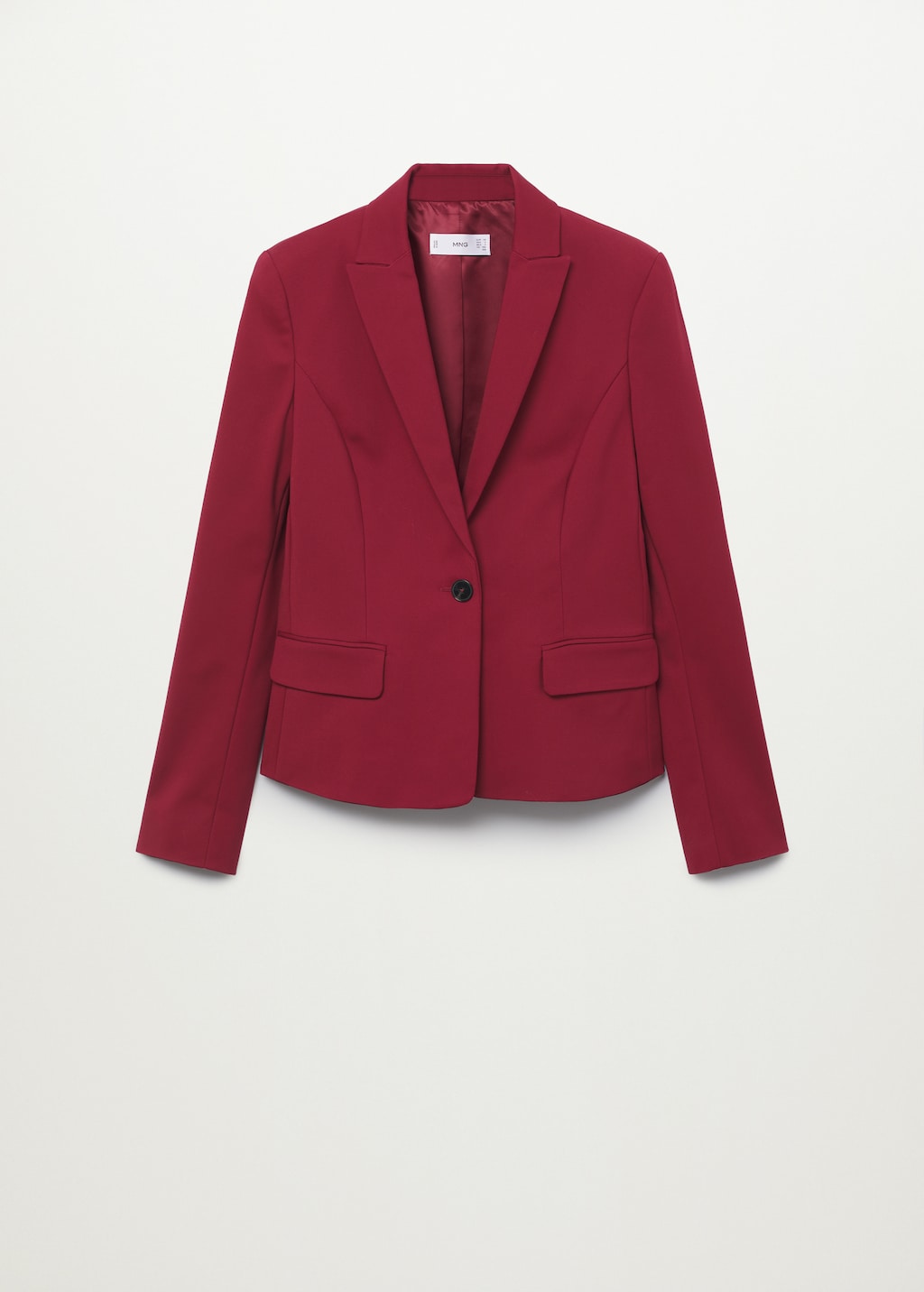 Mango structured suit blazer 2025