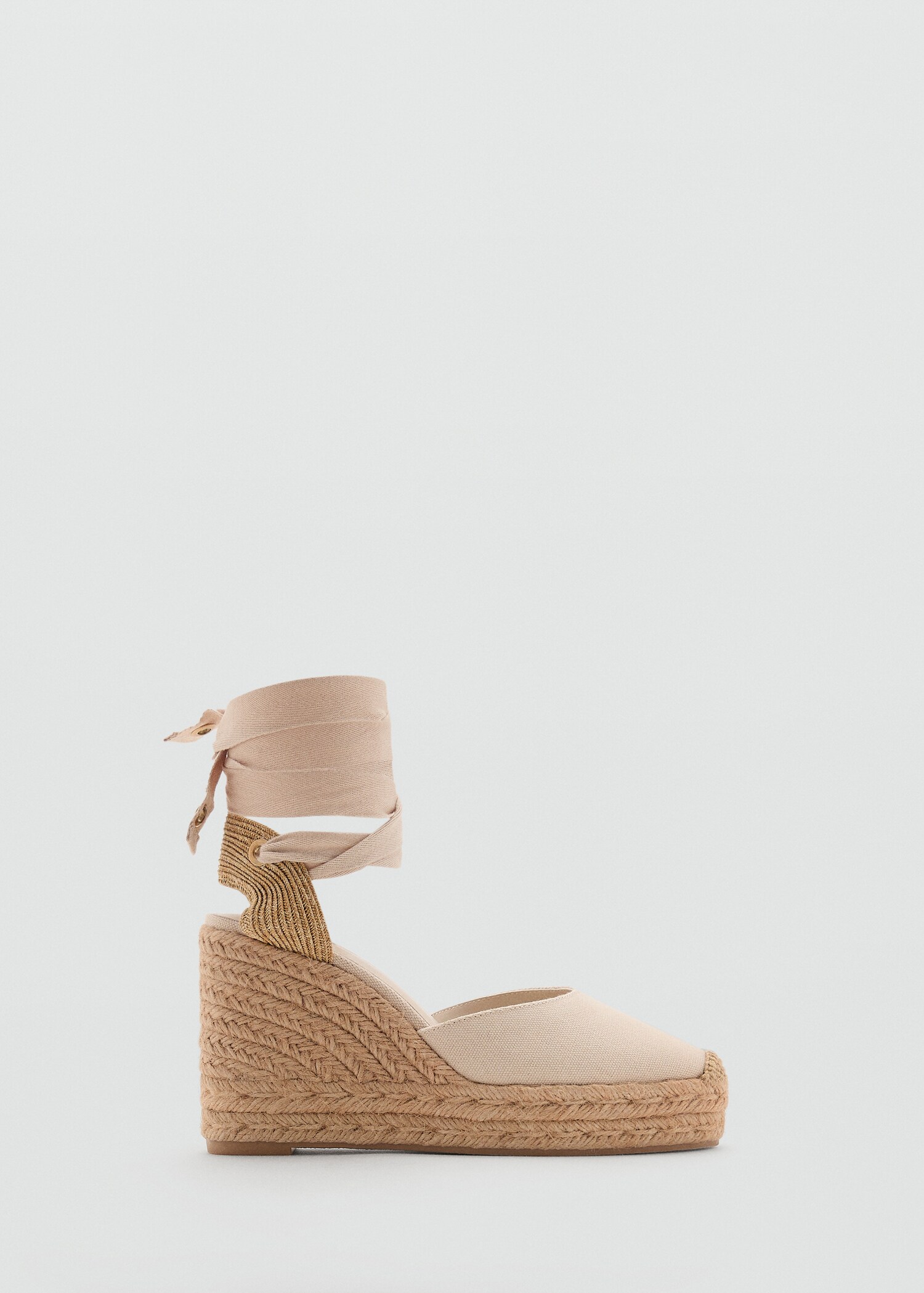 Chaussure à talon compensé avec bride combinée - Article sans modèle