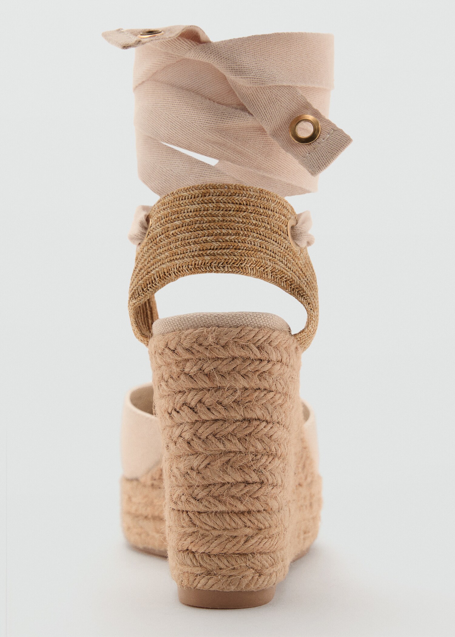 Chaussure à talon compensé avec bride combinée - Détail de l'article 3