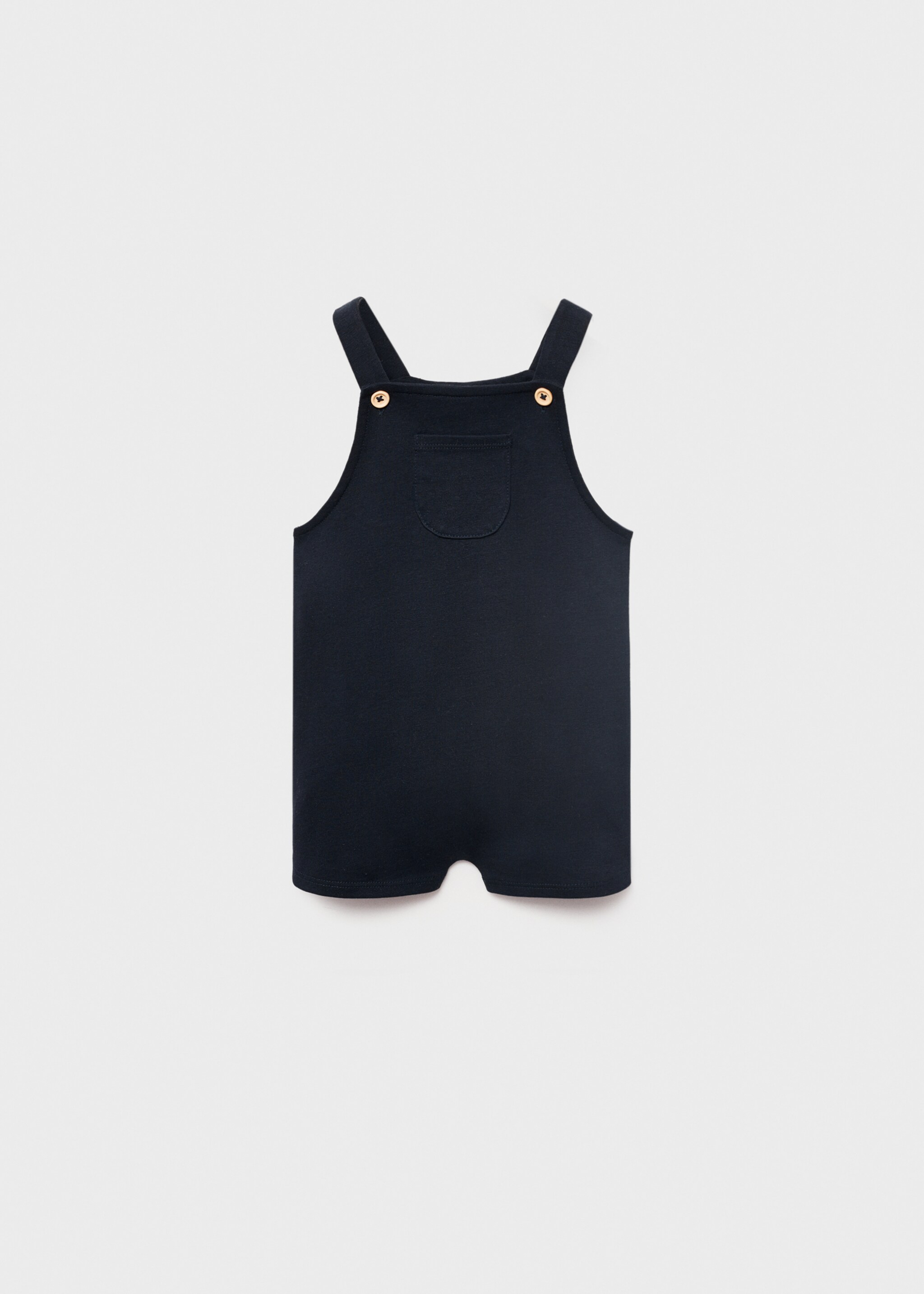 Short cotton dungarees - Article without model