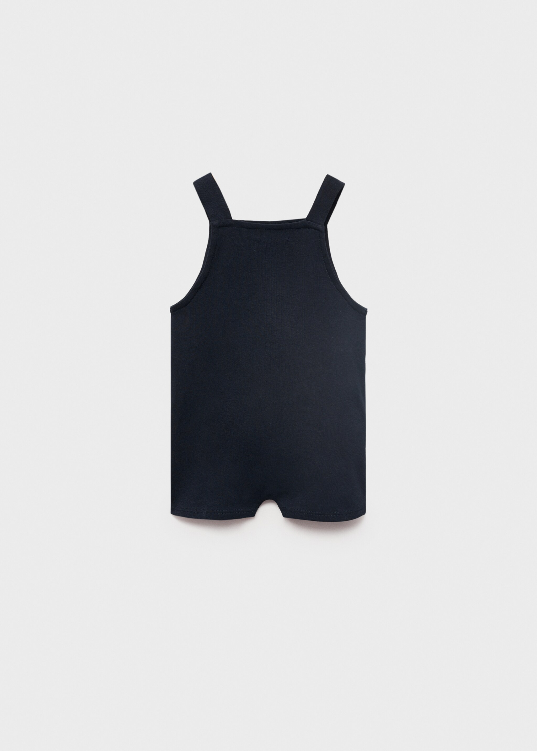 Short cotton dungarees - Reverse of the article