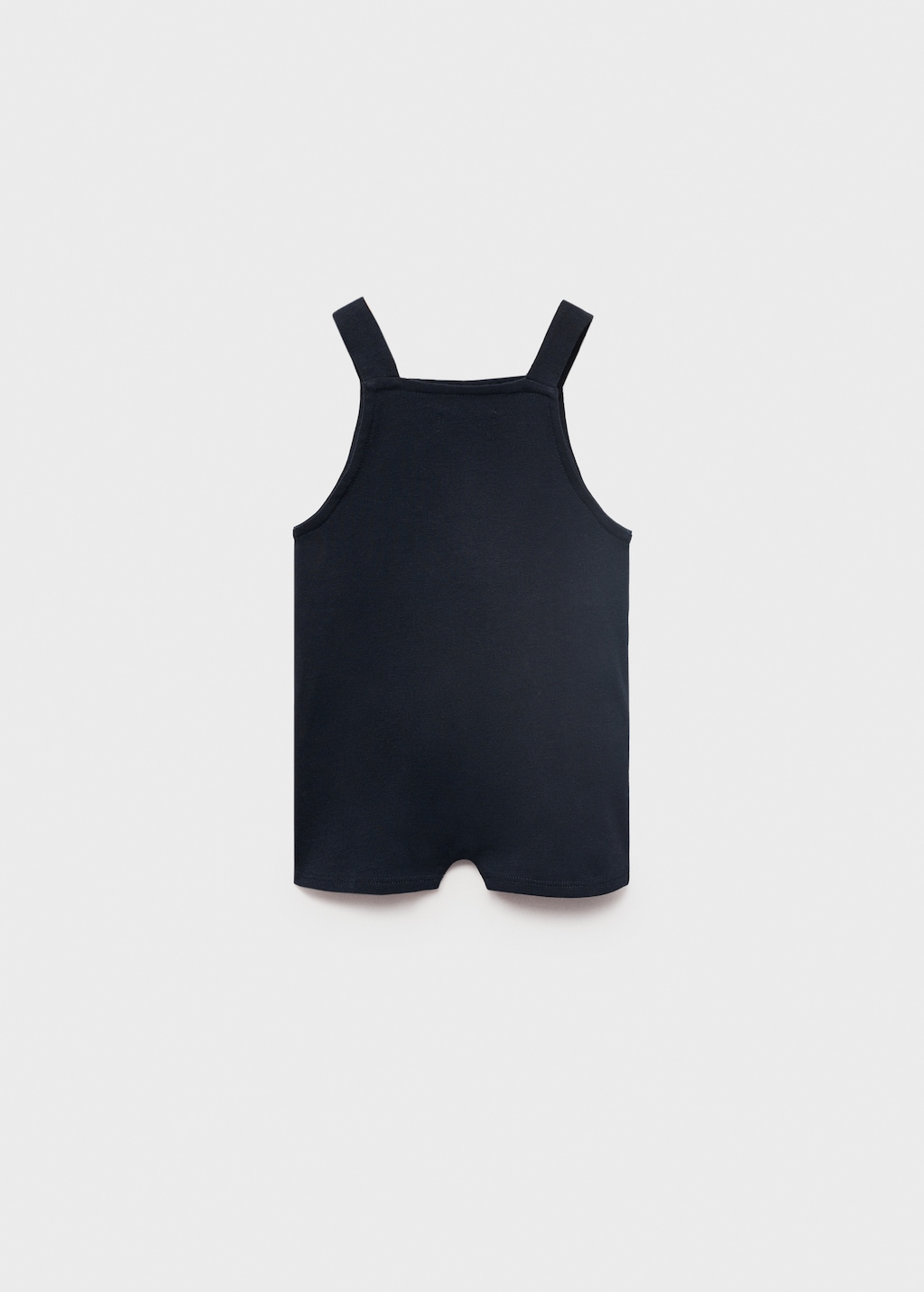 Short cotton dungarees