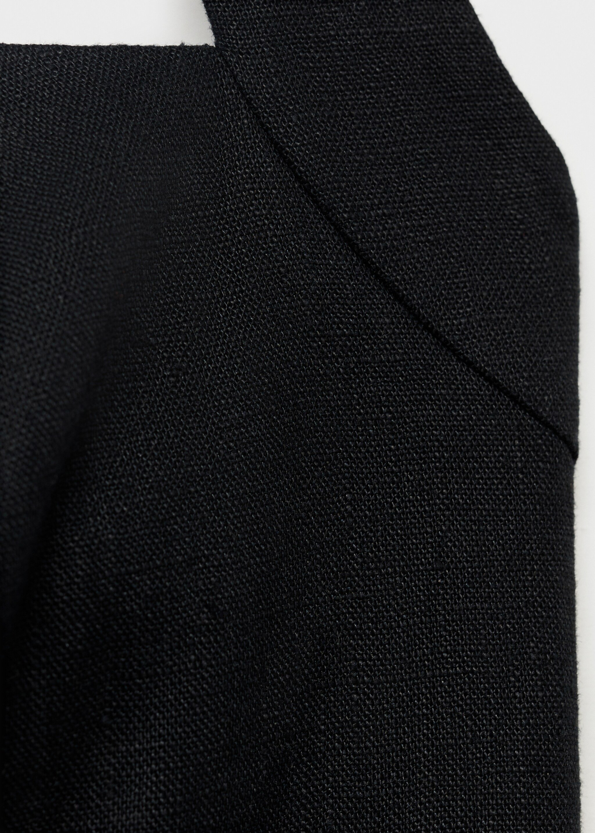 Linen halter jumpsuit - Details of the article 8