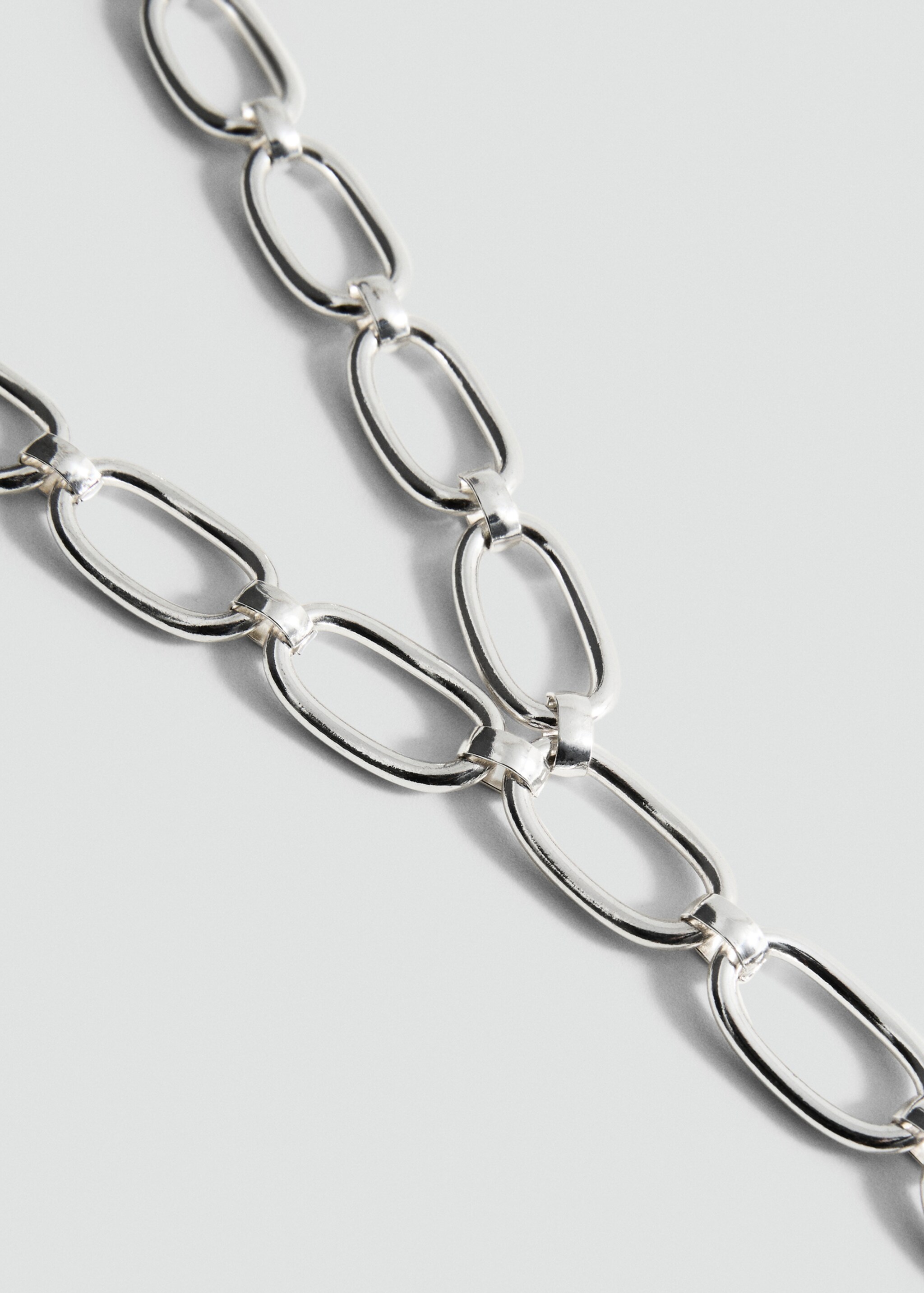 Lariat-design necklace - Medium plane