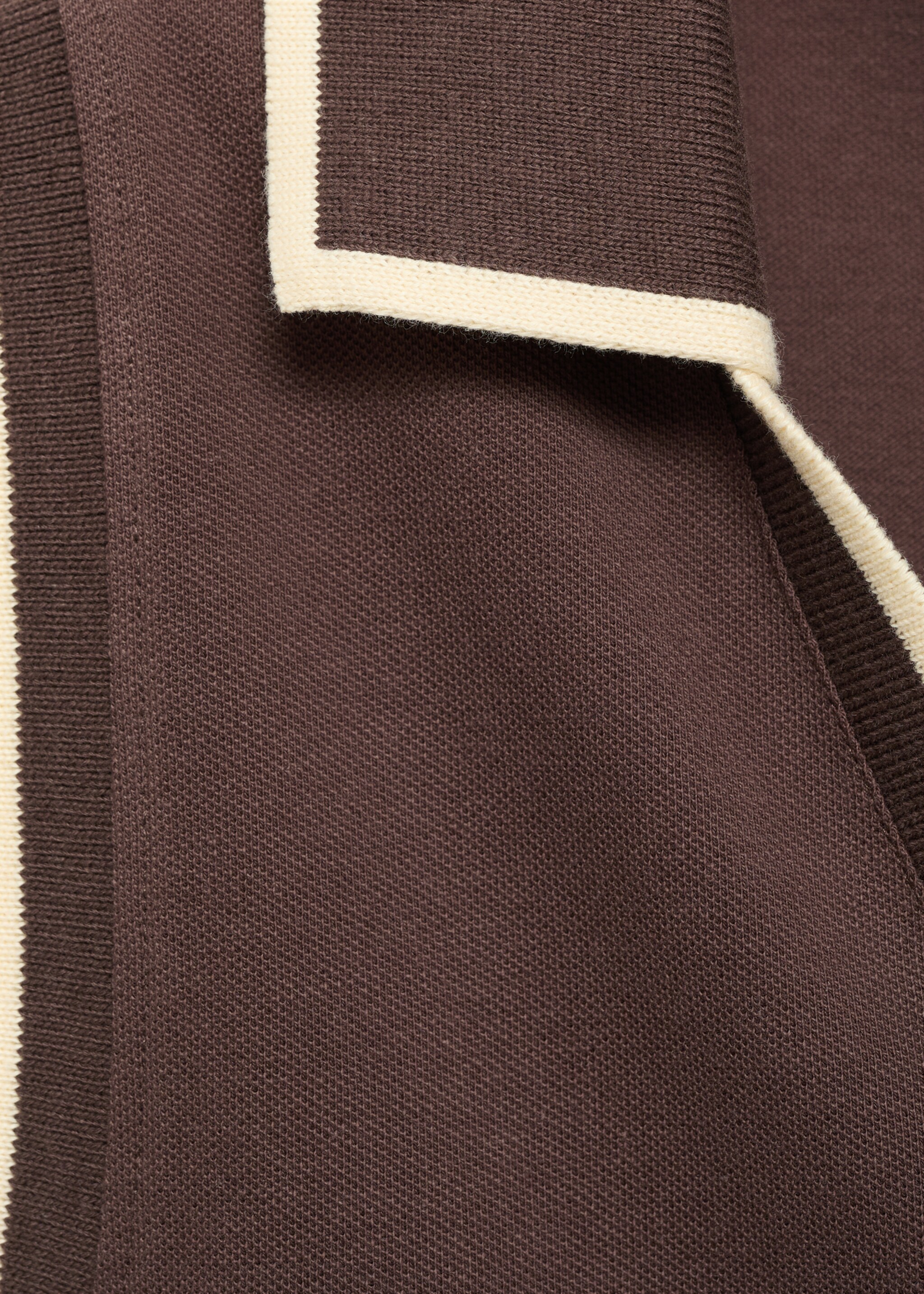 Short polo-style dress - Details of the article 0