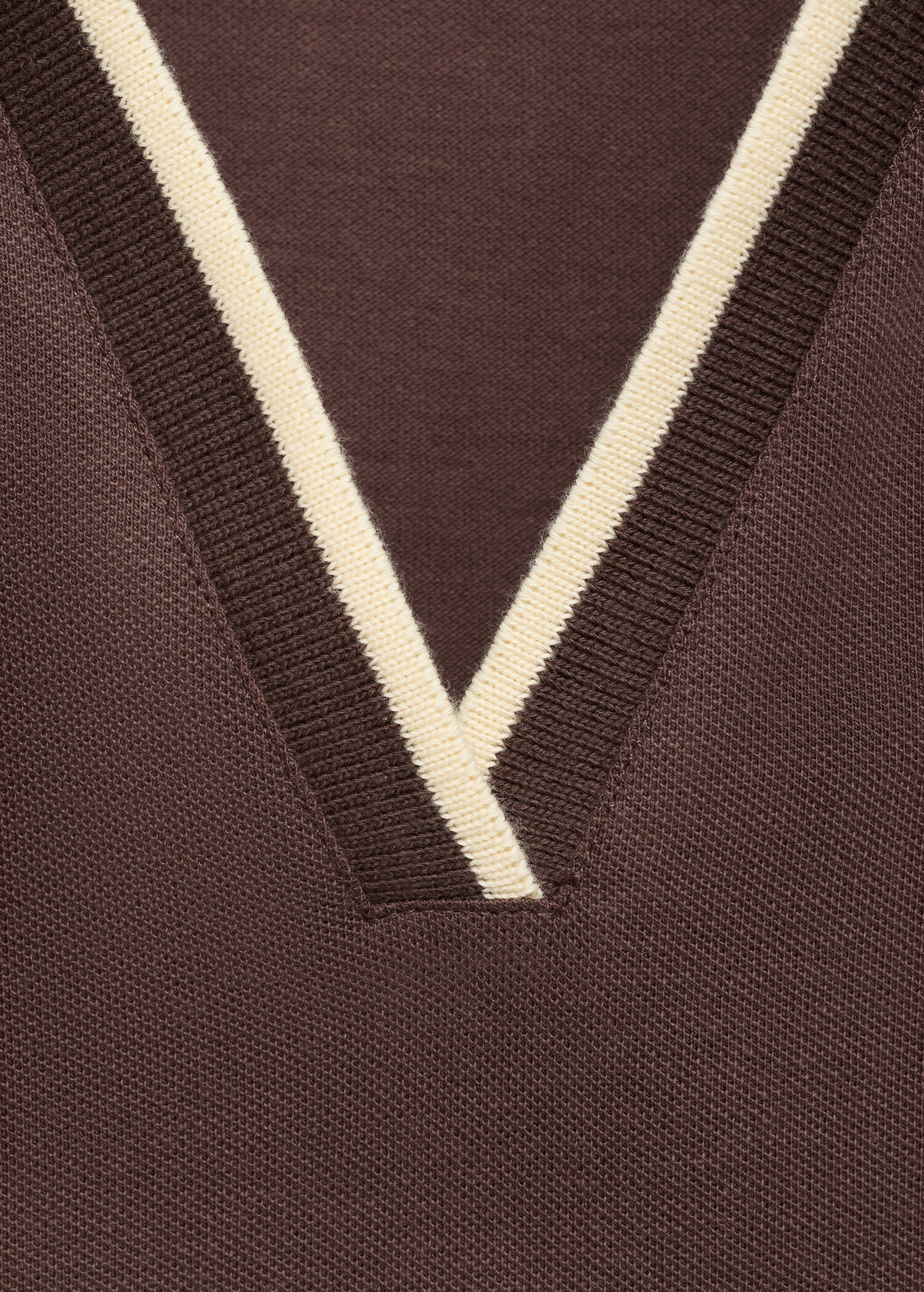 Short polo-style dress - Details of the article 8