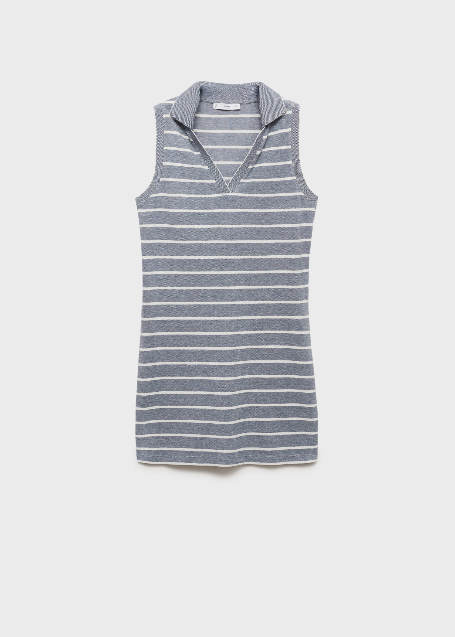Short polo-style dress - Article without model