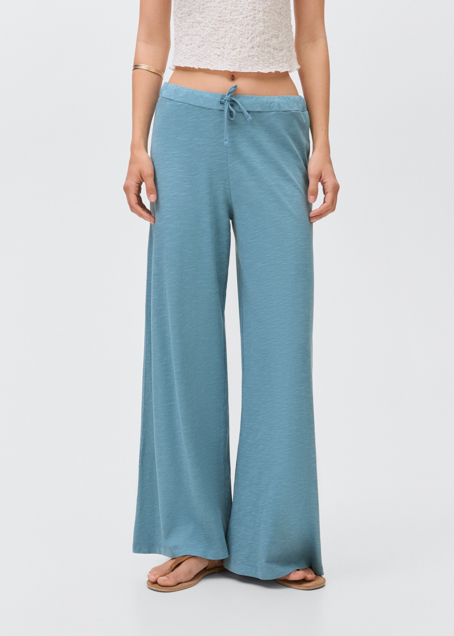 Pantalón jogger algodón - Plano medio