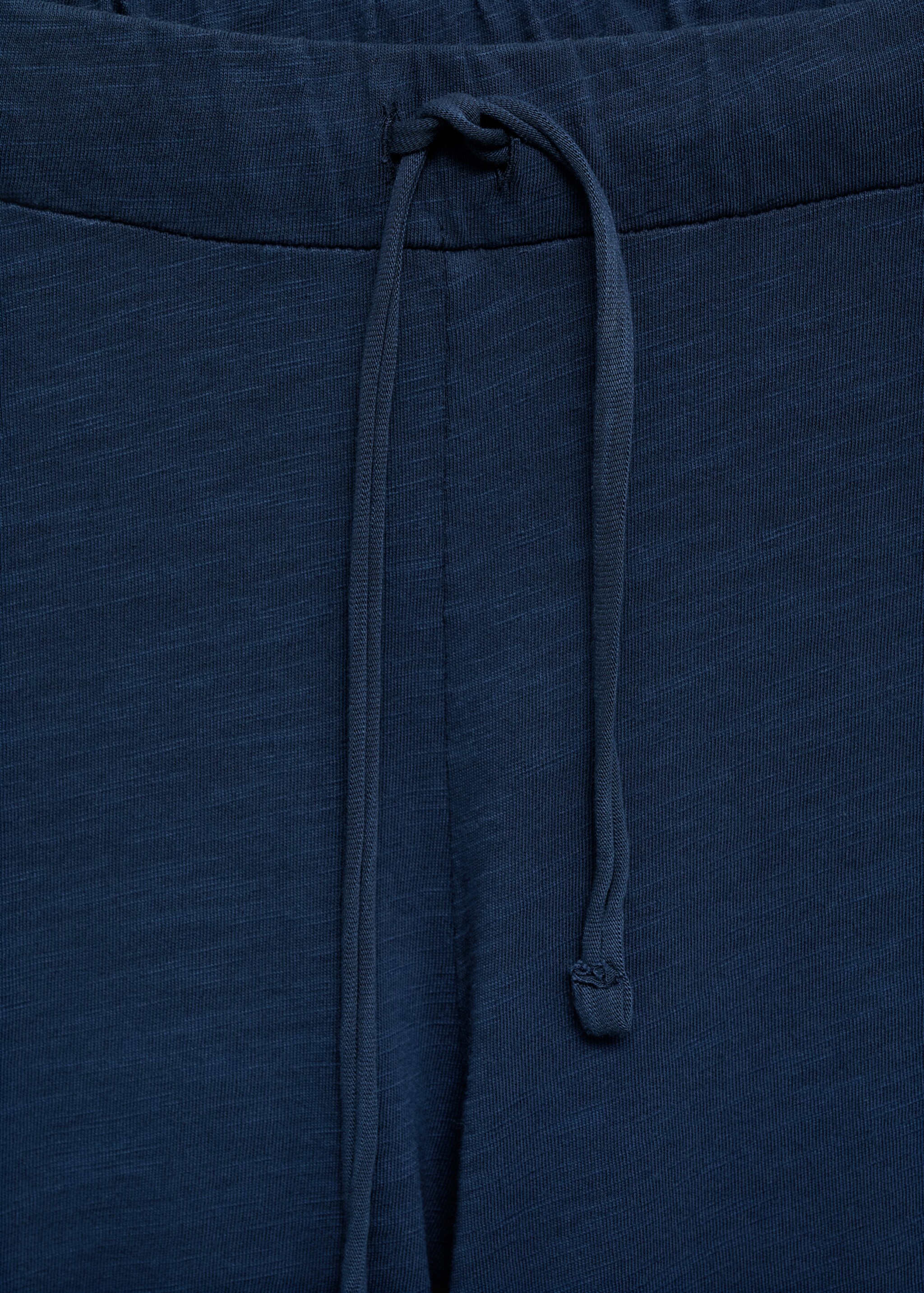 Cotton jogger-style trousers - Details of the article 8