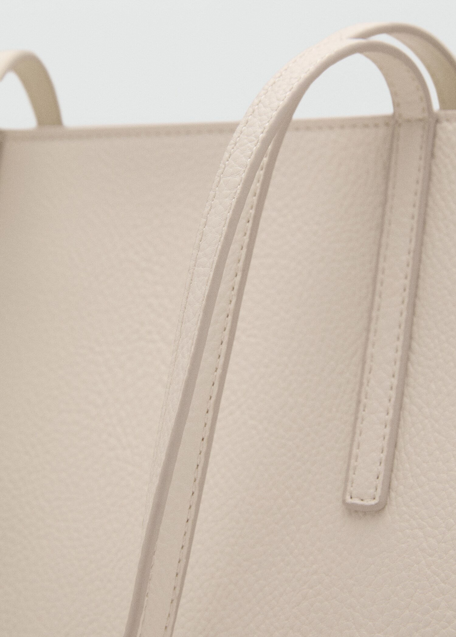 Shopper bag with double handle - Details of the article 2