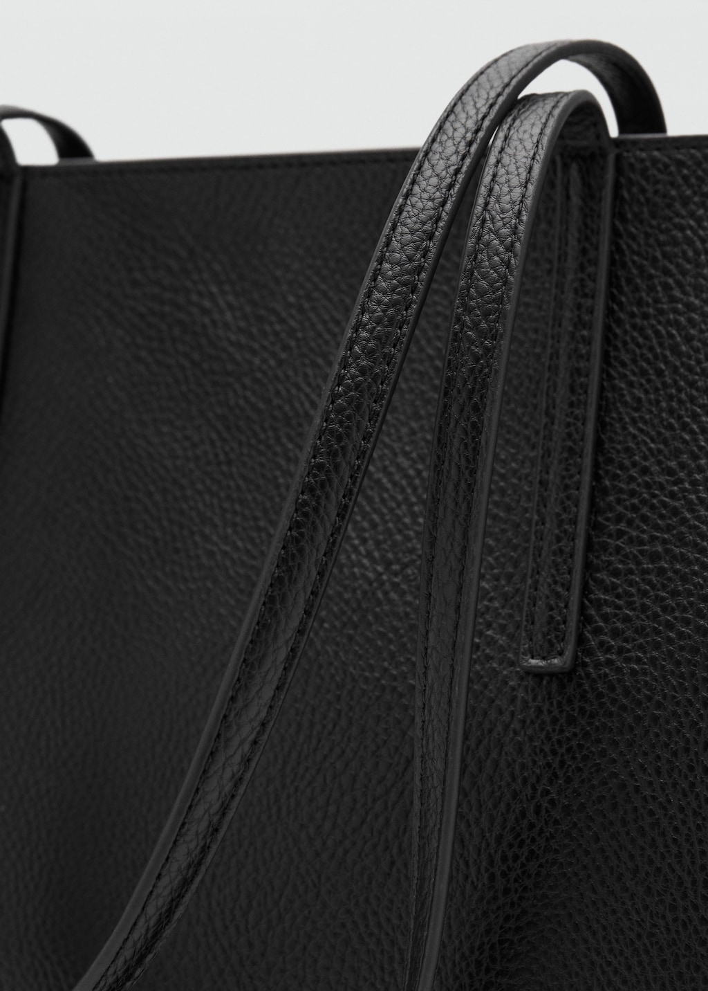 Shopper bag with double handle