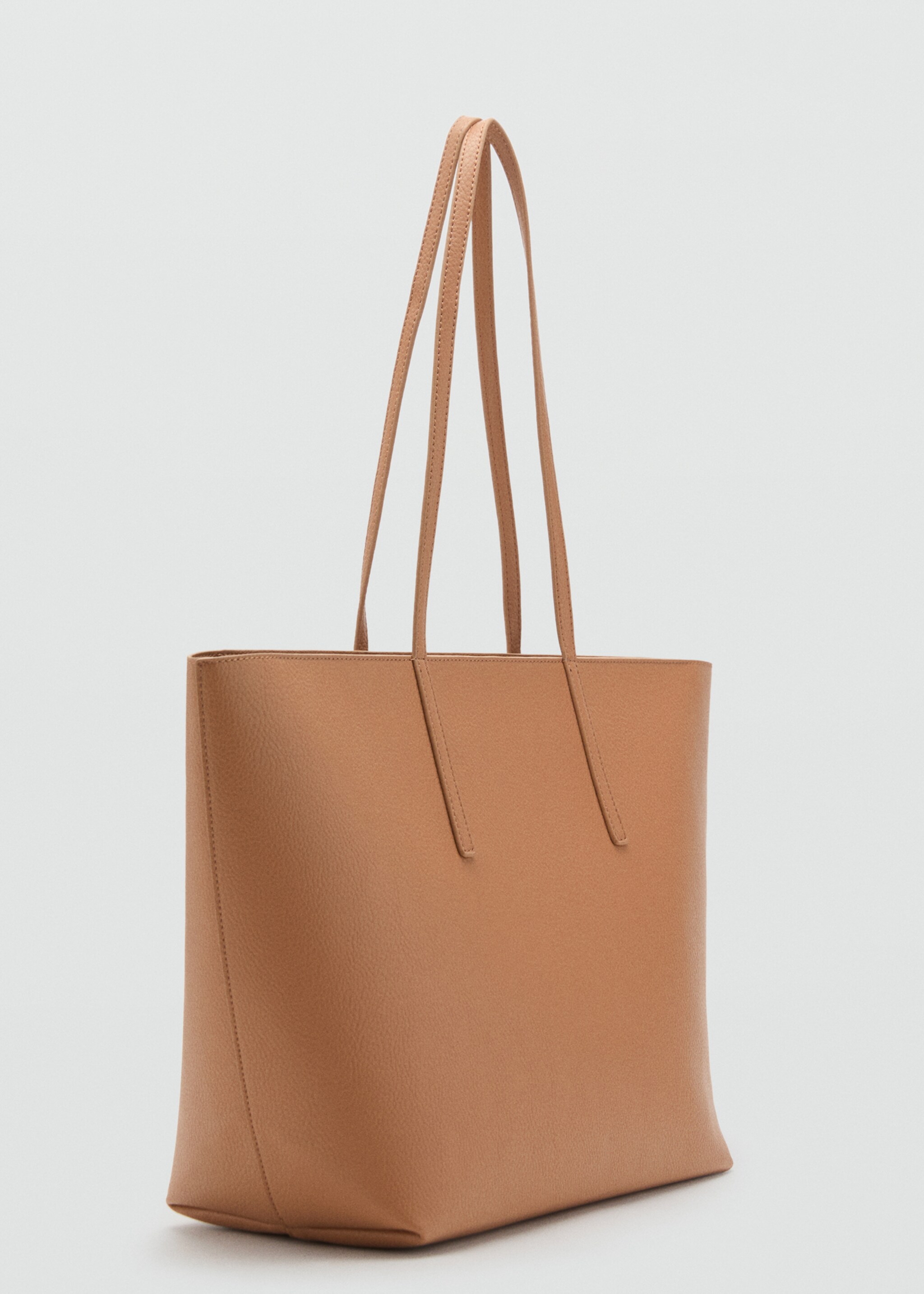 Shopper bag with double handle - Medium plane