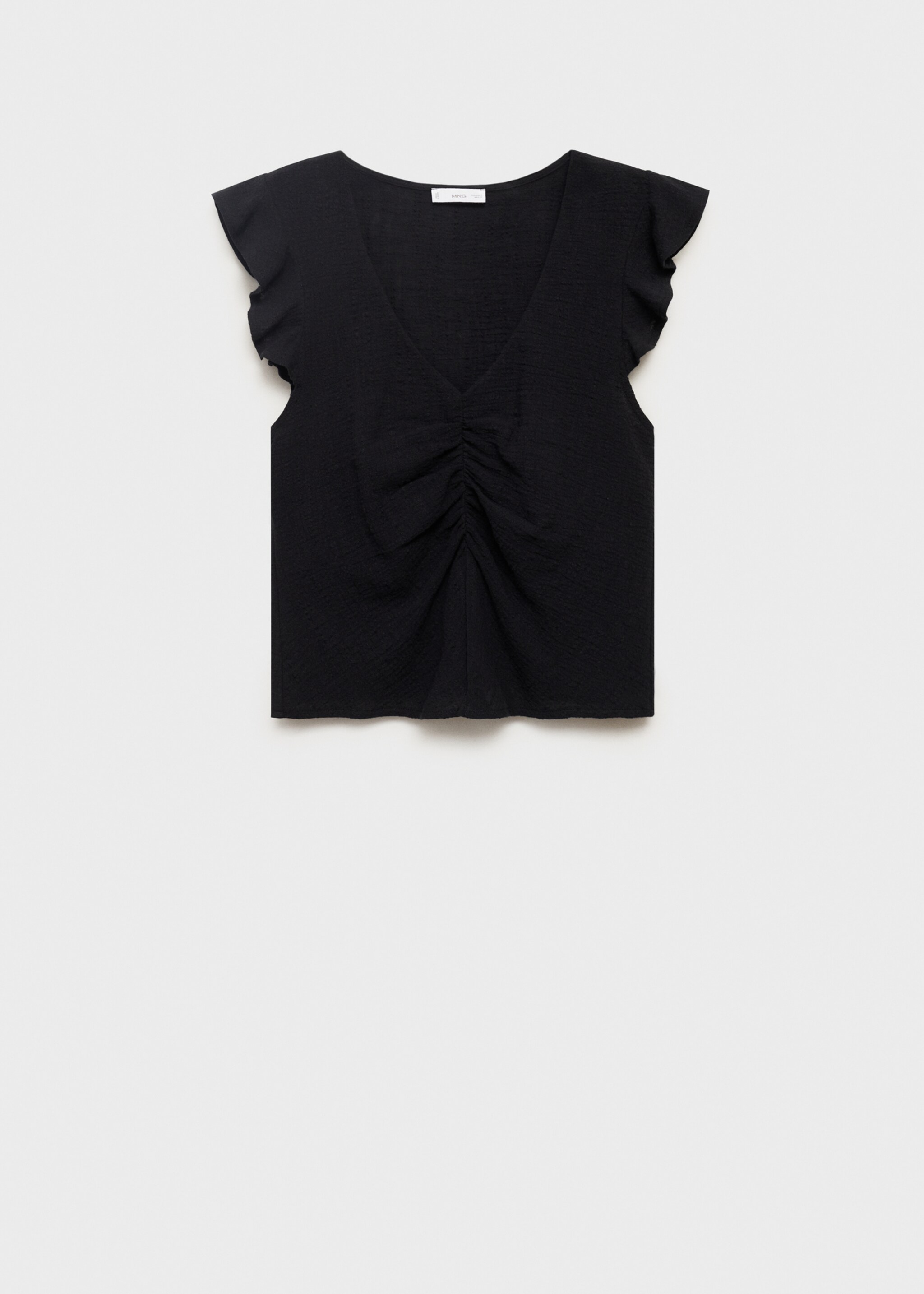 Ruffled-sleeve blouse - Article without model