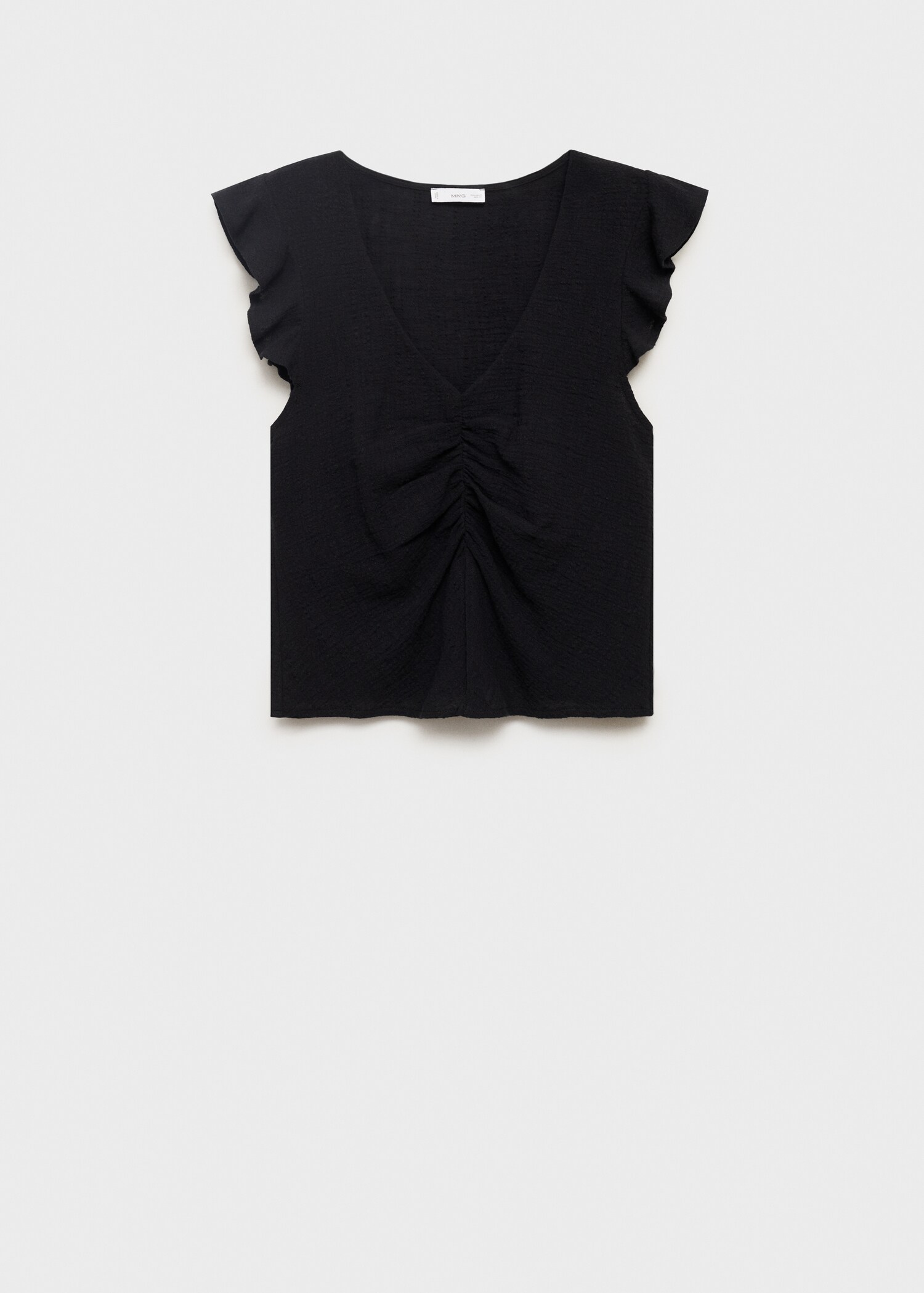 Ruffled-sleeve blouse - Article without model
