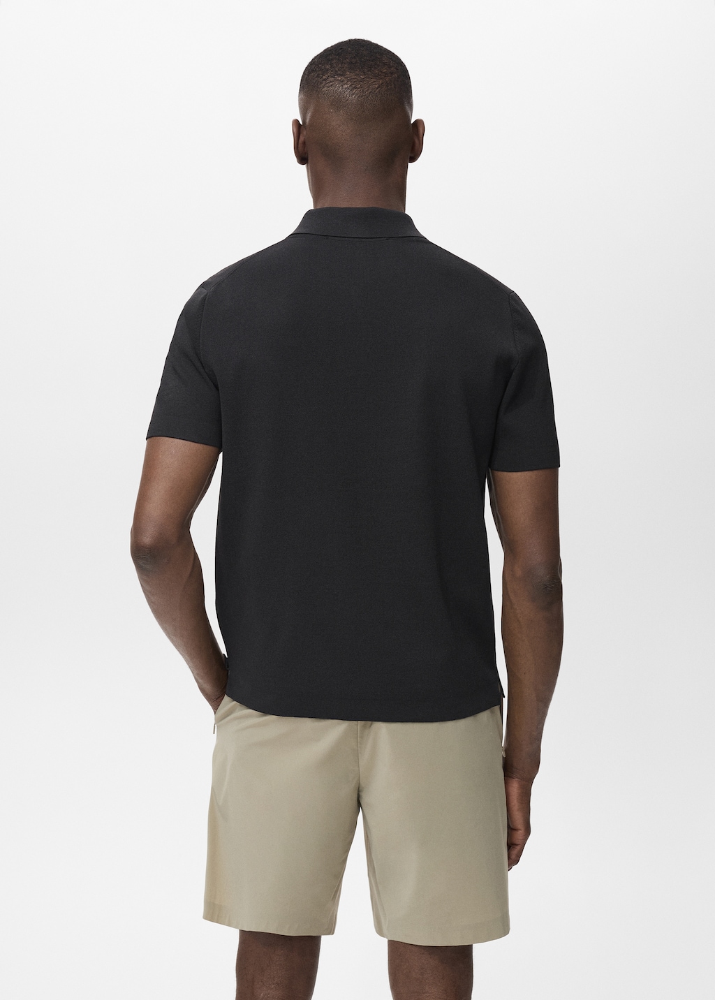 COOLMAX® fine-knit polo shirt with zip - Men | MANGO Gambia COOLMAX® fine-knit polo shirt with zip - Men | MANGO Gambia