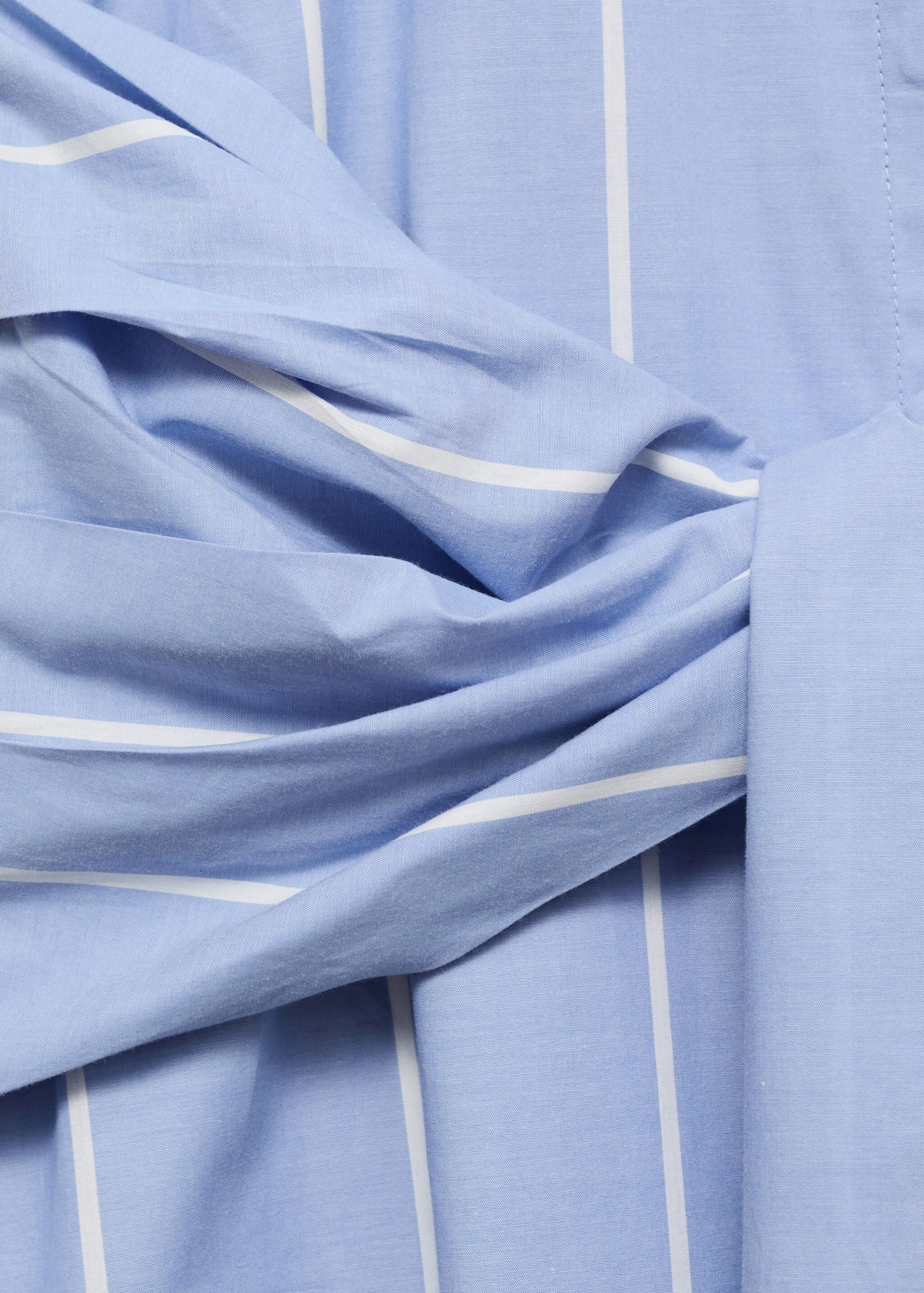 Vestido camisero rayas nudo - Detalle del artículo 0