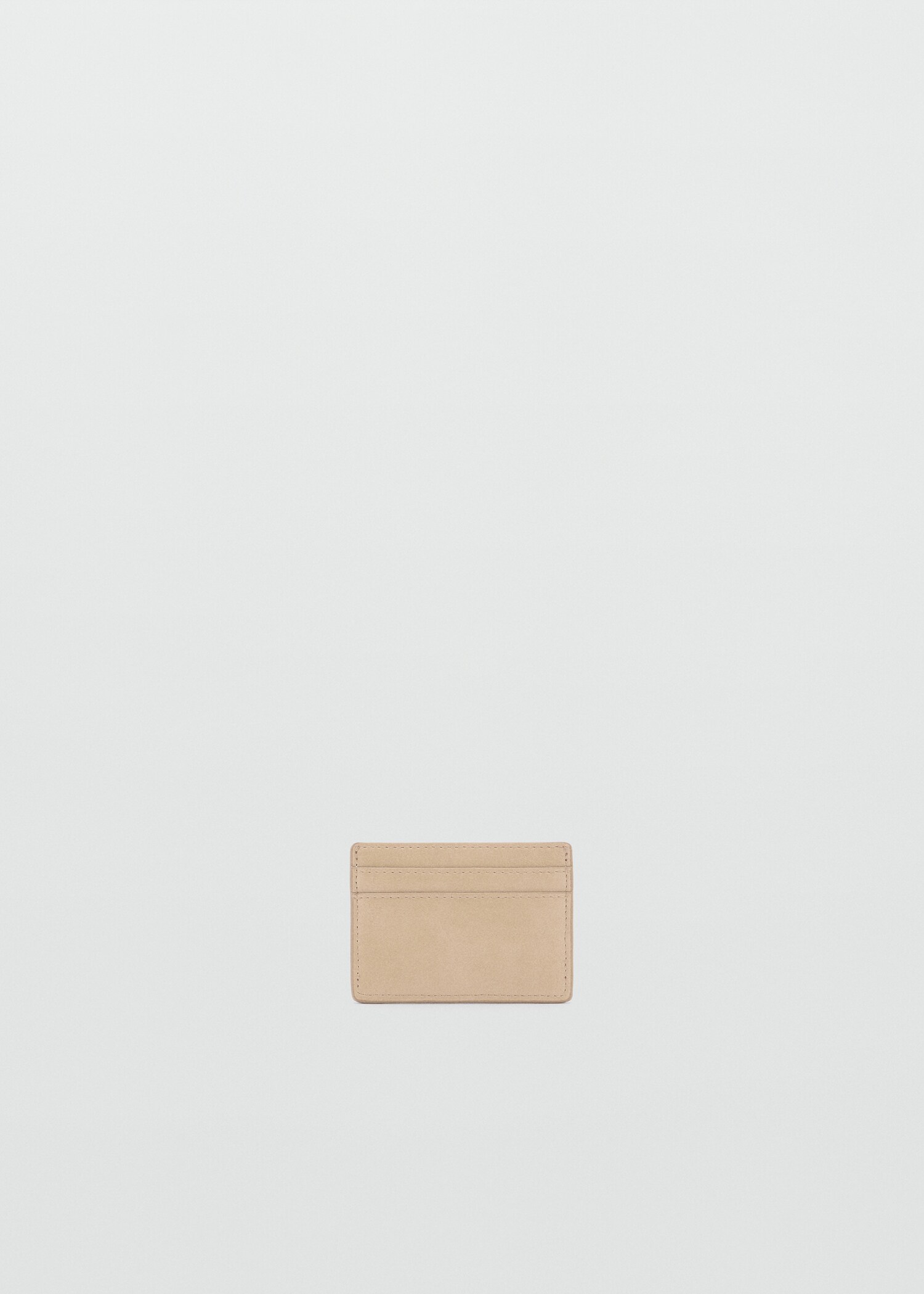 Porte-cartes simili-cuir effet grainé - Plan moyen