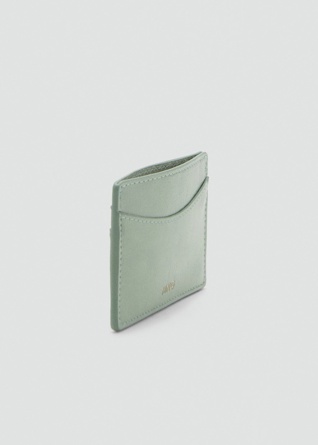 Embossed faux-effect card holder