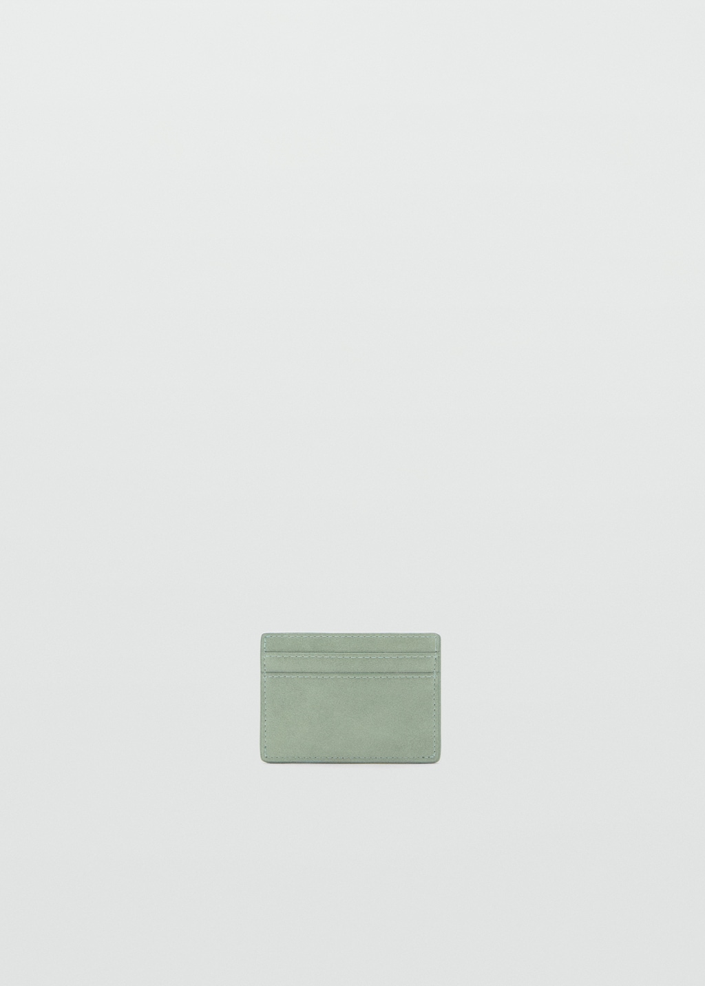 Embossed faux-effect card holder