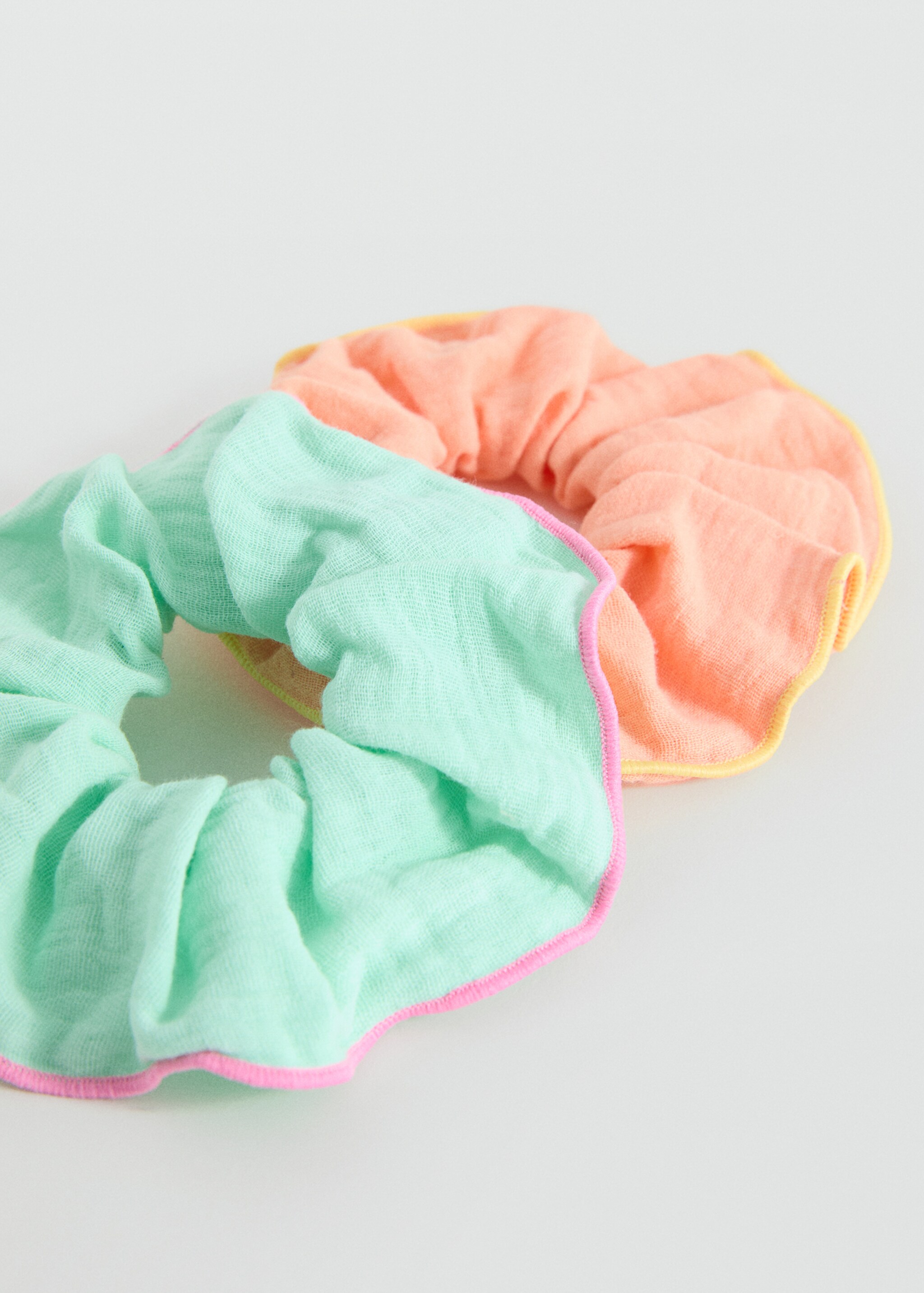Pack of 2 hair scrunchies - Medium plane