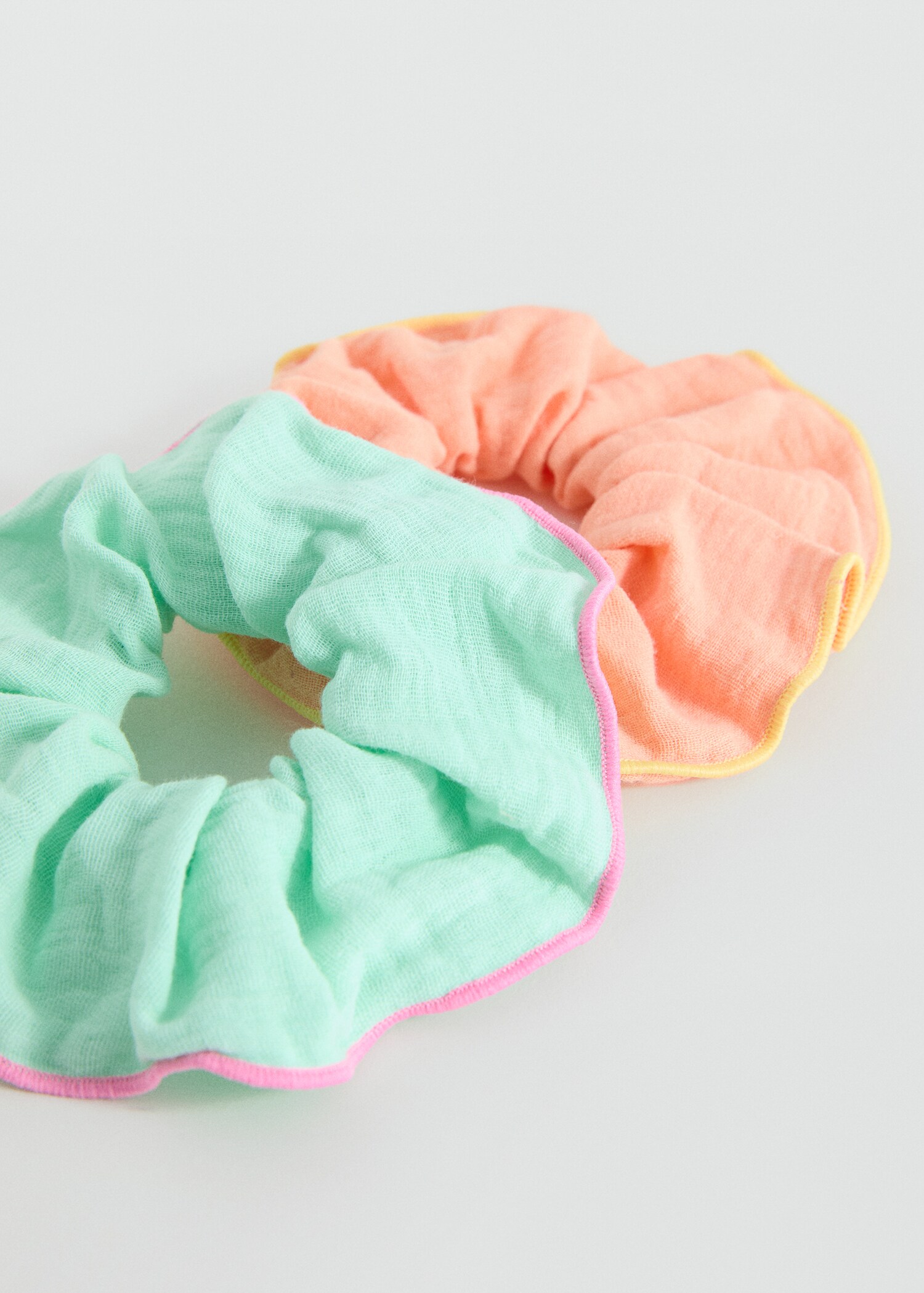 Pack of 2 hair scrunchies - Medium plane