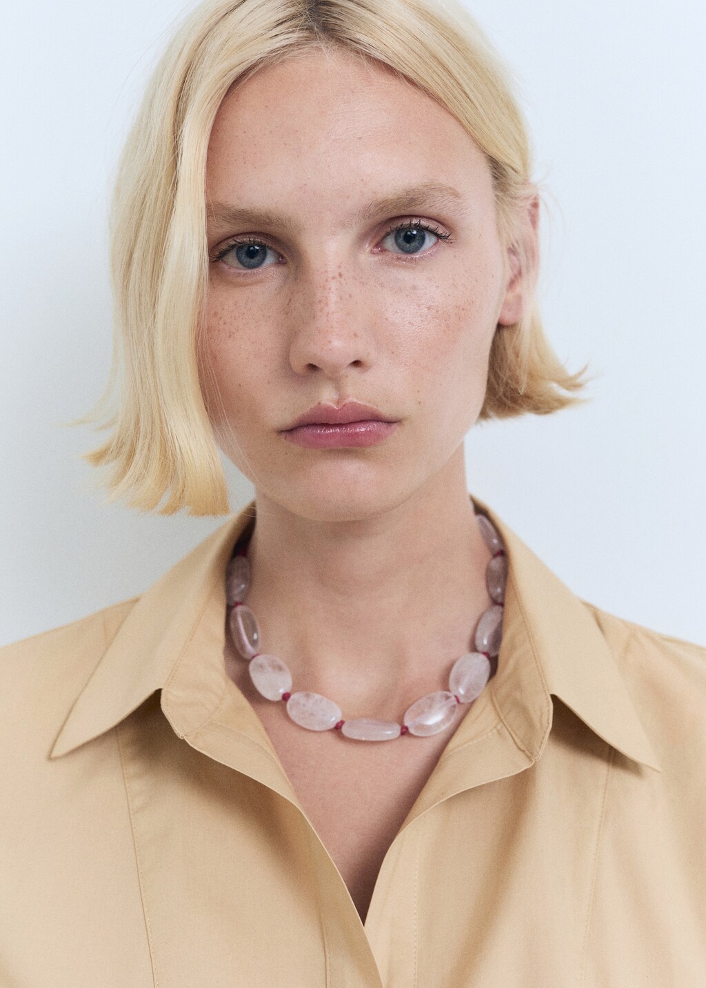 Cotton shirt dress - image 4