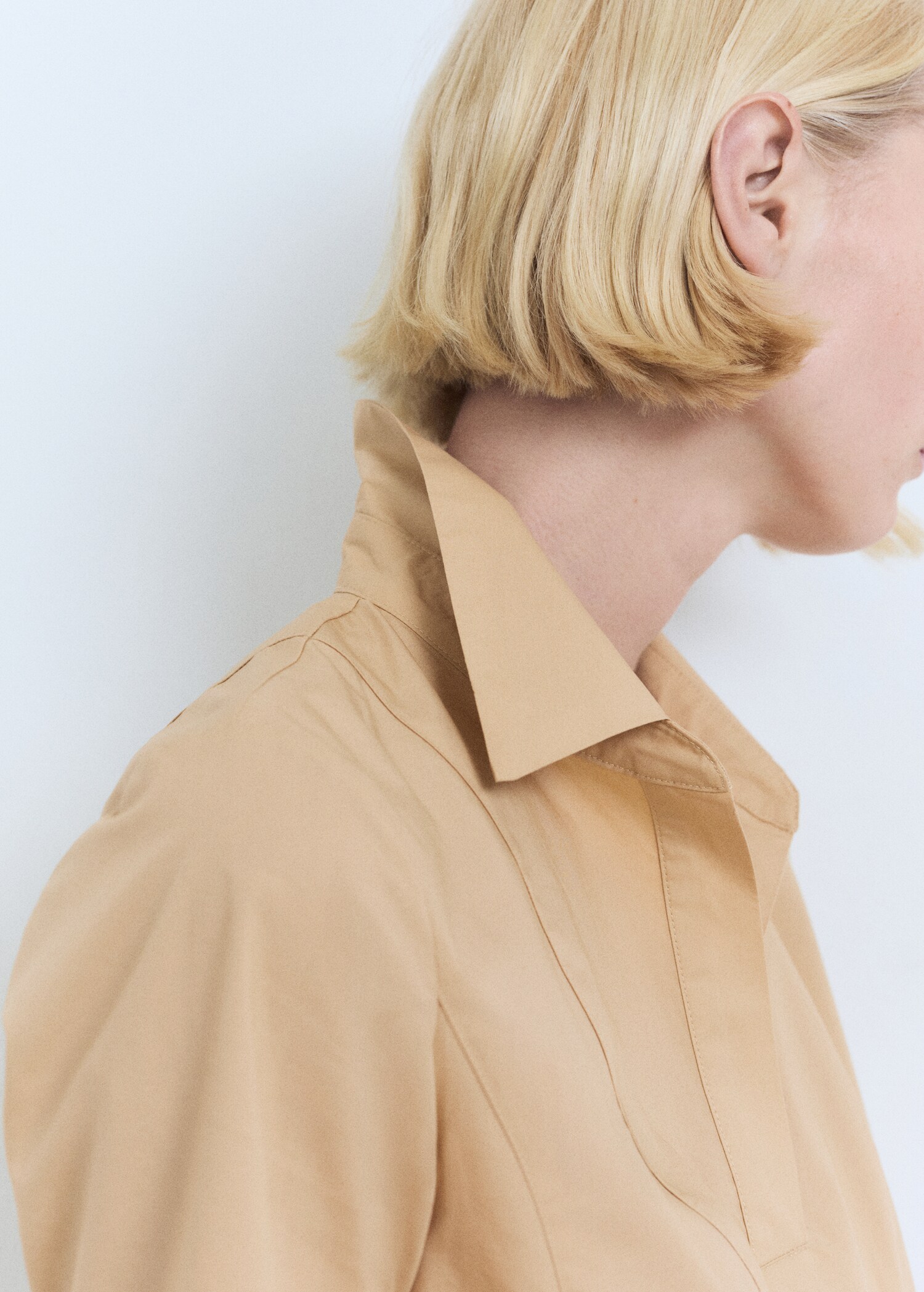 Vestido camisero corto - Detalle del artículo 2
