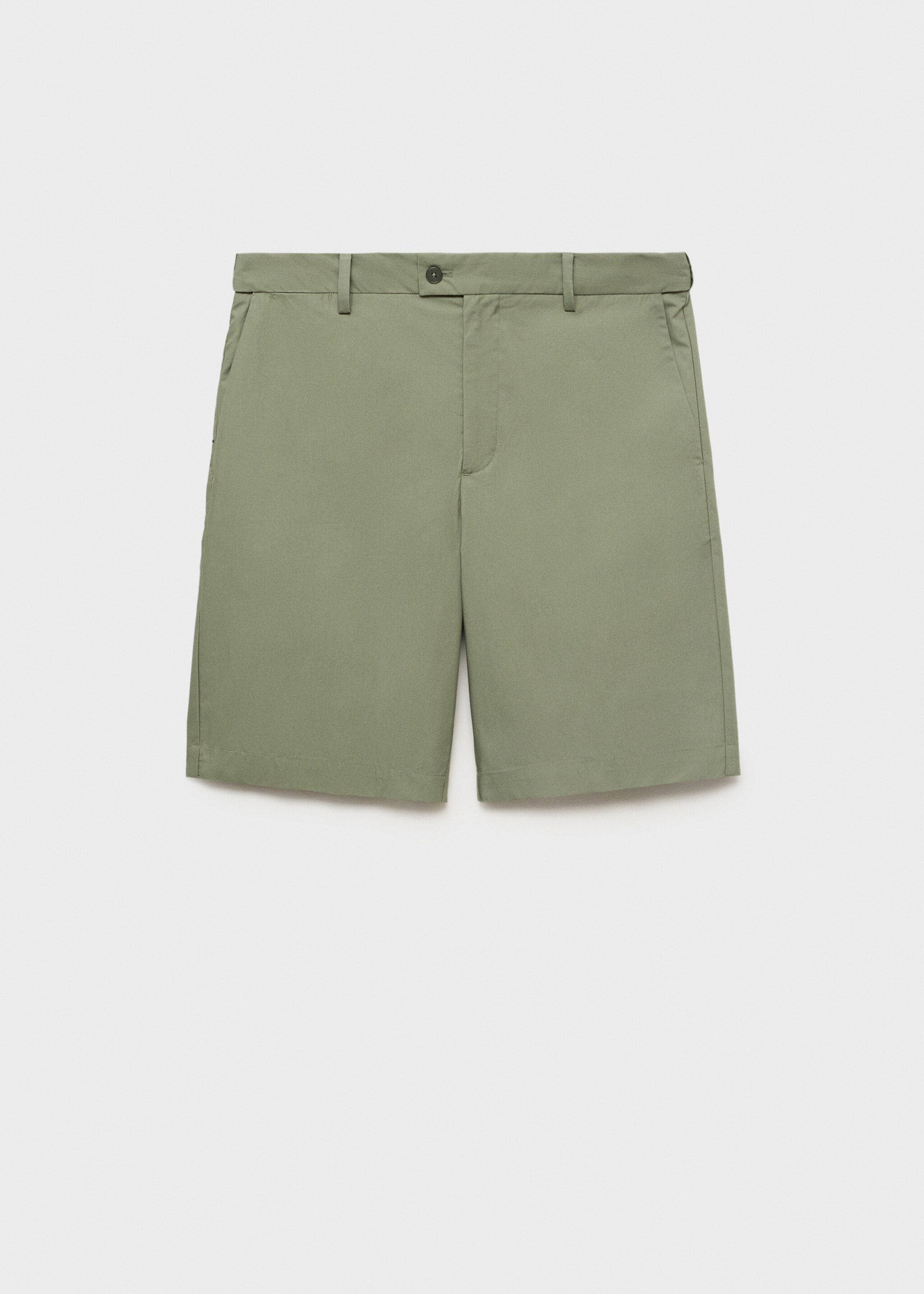 Cotton bermuda shorts with an interior elastic strip - Article without model