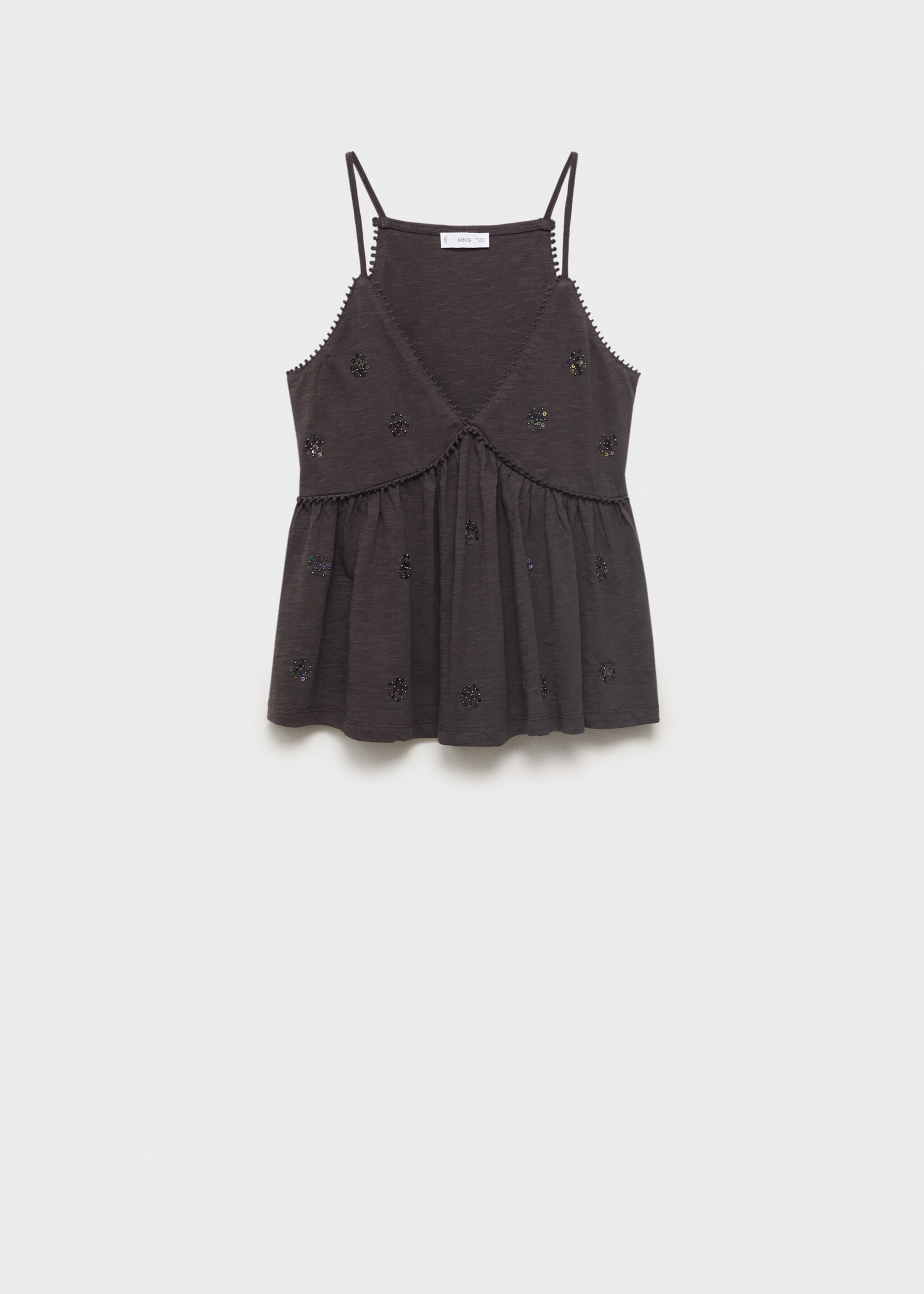 Sequin embroidery top - Article without model