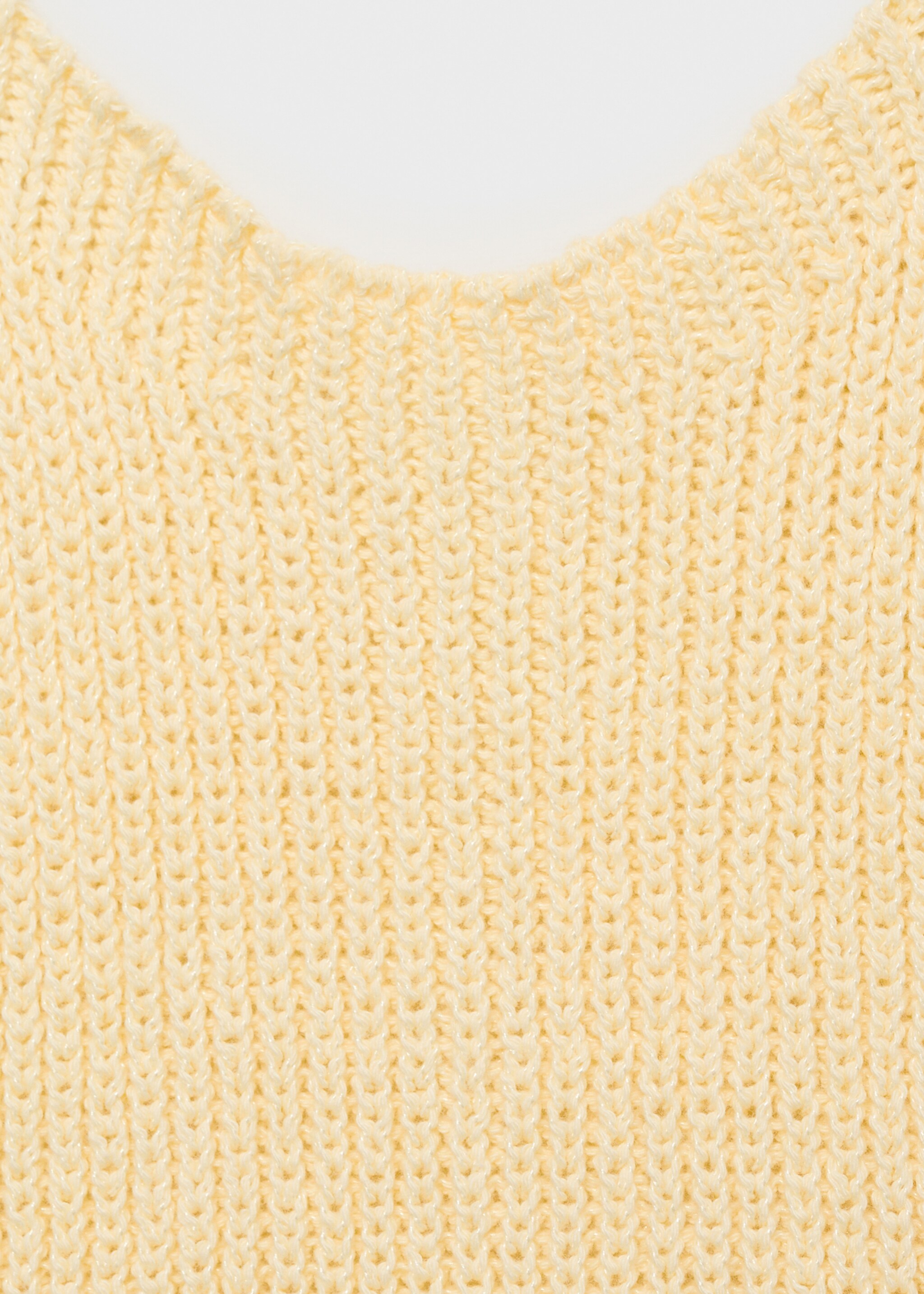 Stickad topp halterneck - Detaljer om artikeln 0