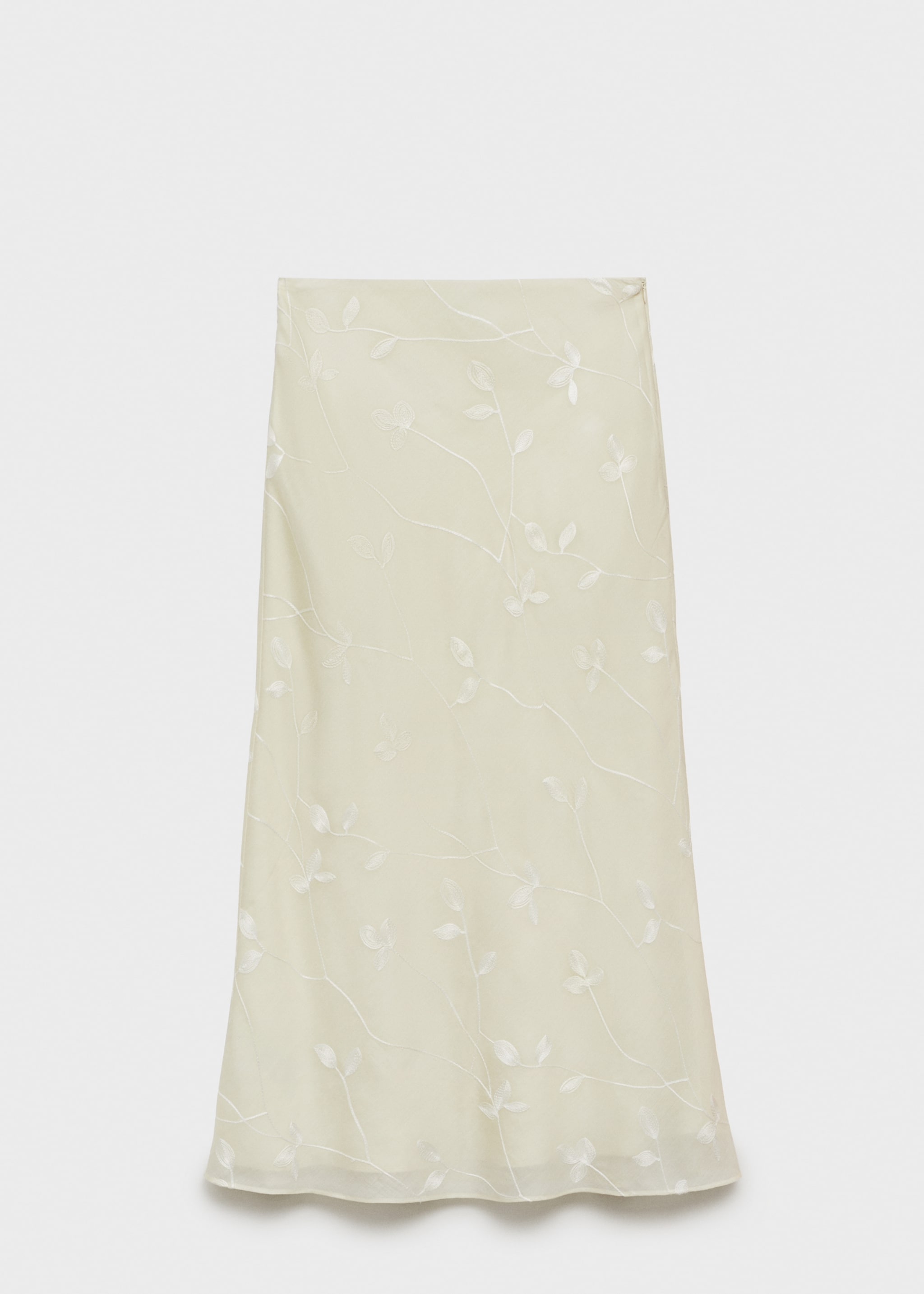 Flowers midi skirt - Article without model