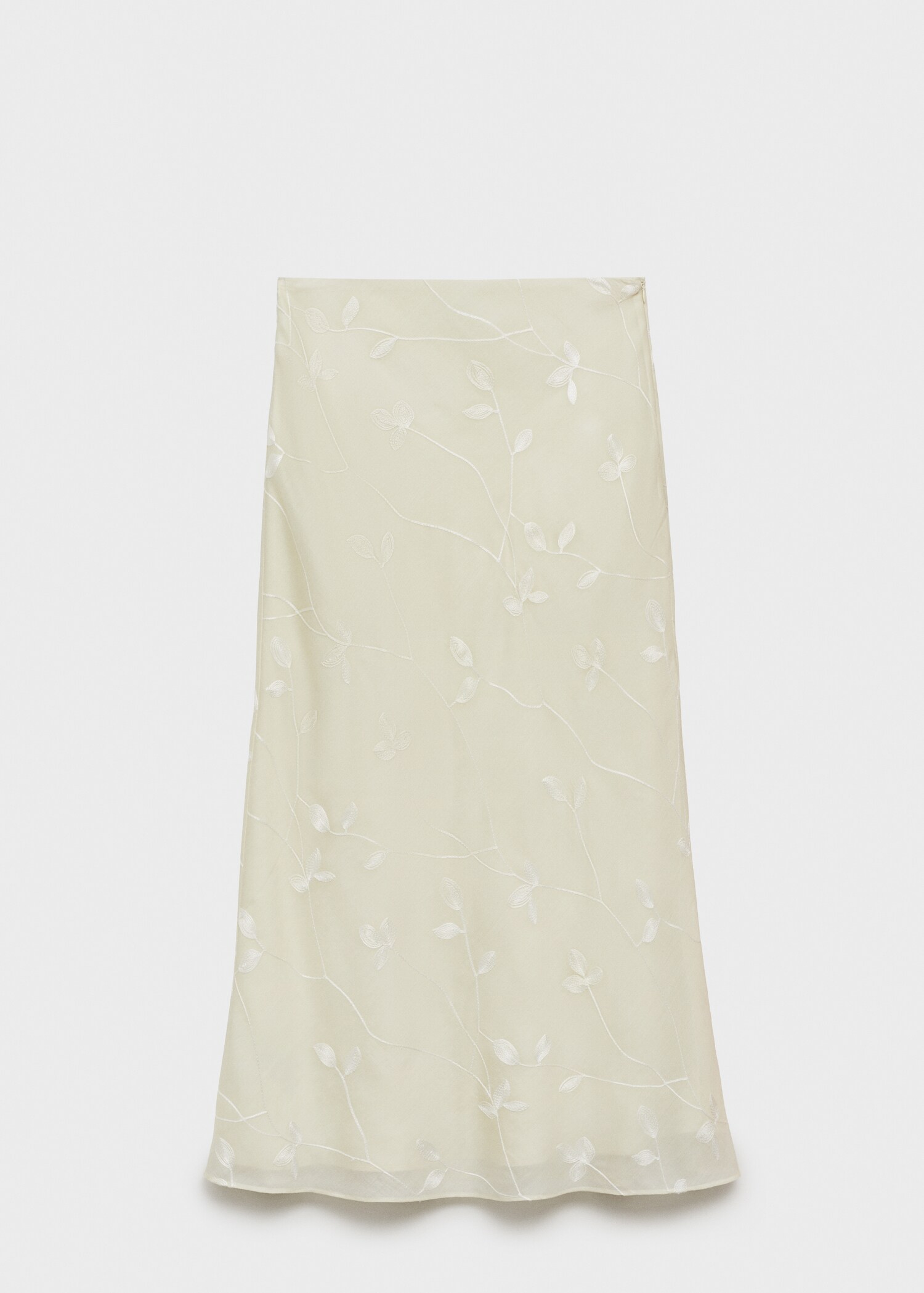 Flowers midi skirt - Article without model