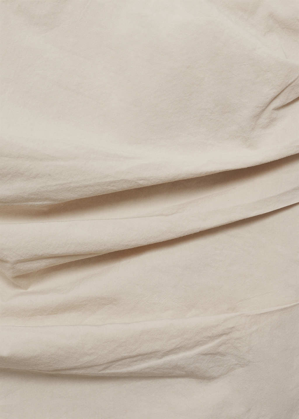 Asymmetrical strapless top