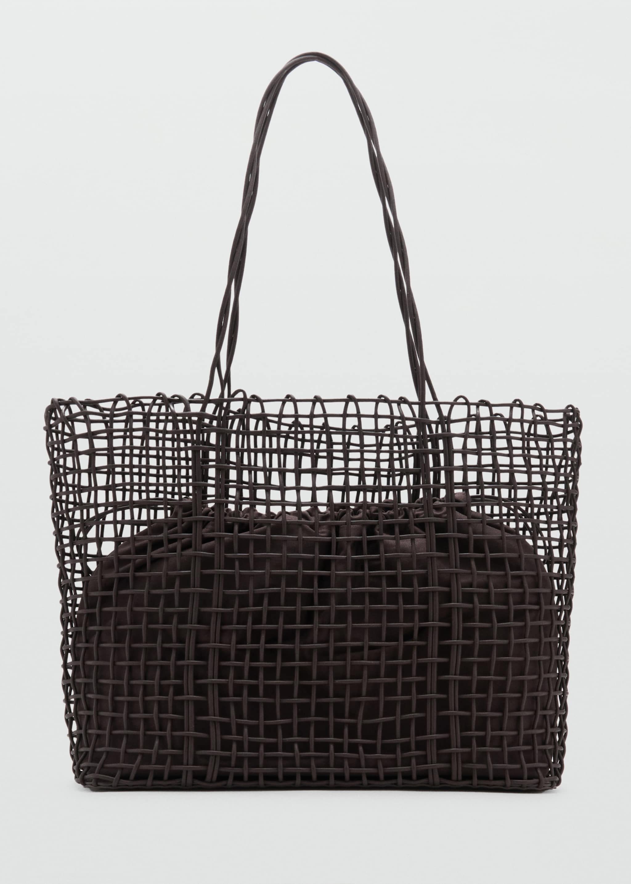 Shopper-Bag mit Flechtdesign - Artikel ohne Model