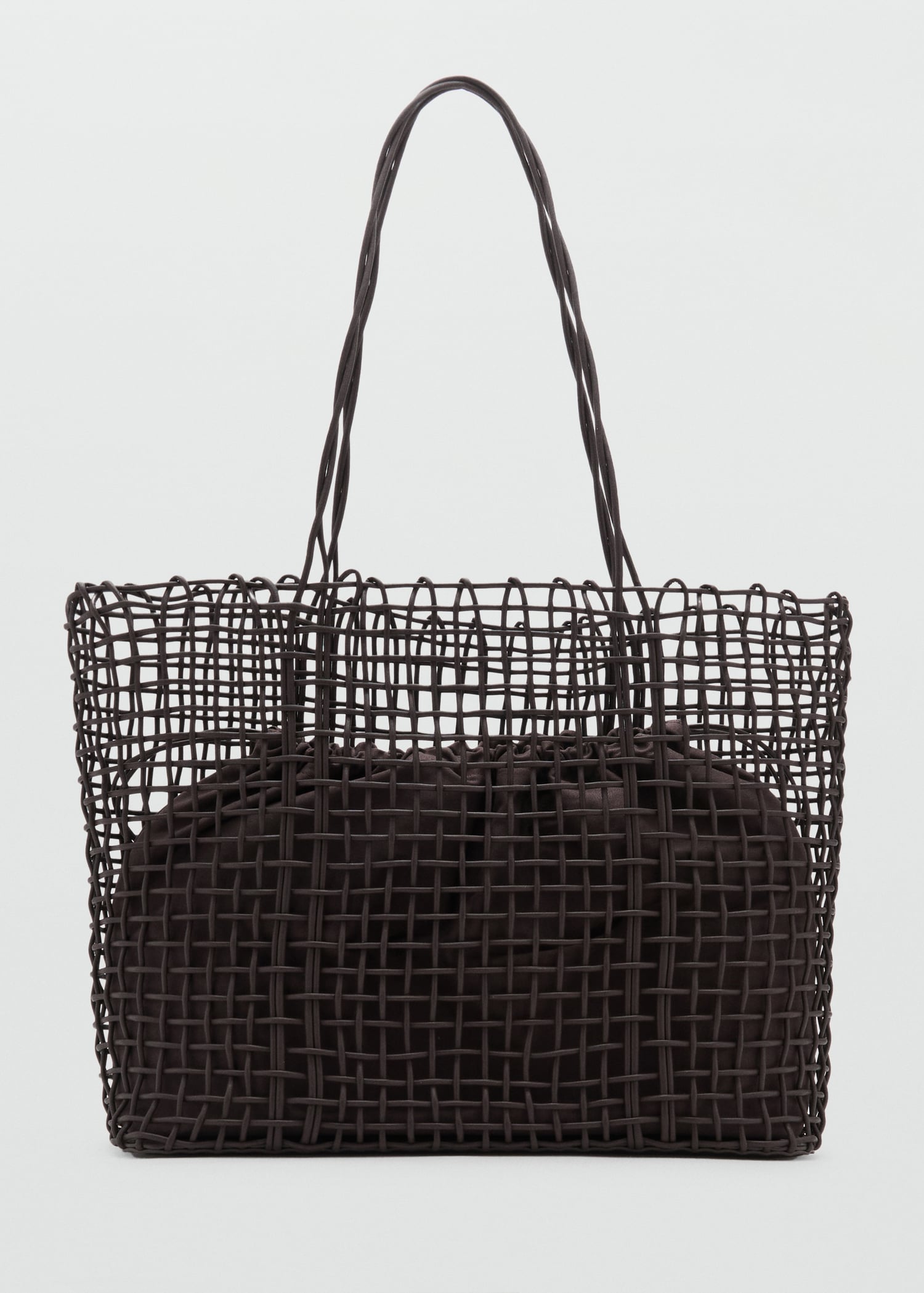 Bolso shopper trenzado - Artículo sin modelo