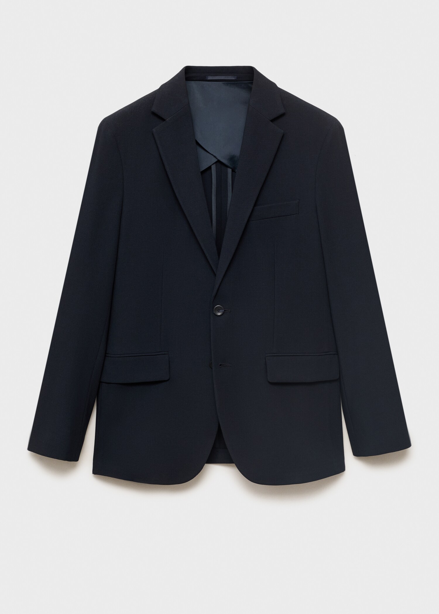 Verner slim-fit cotton blazer - Article without model