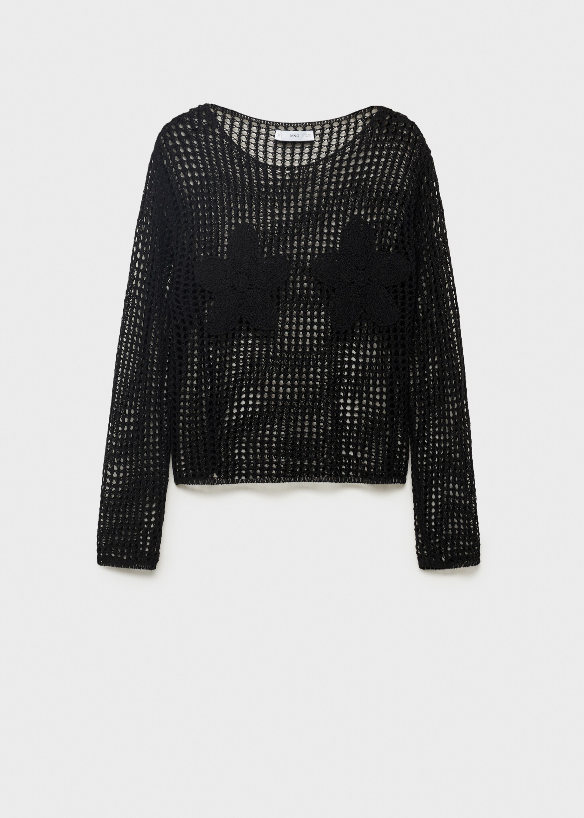 Pullover maglia ricamato - Articolo senza modello
