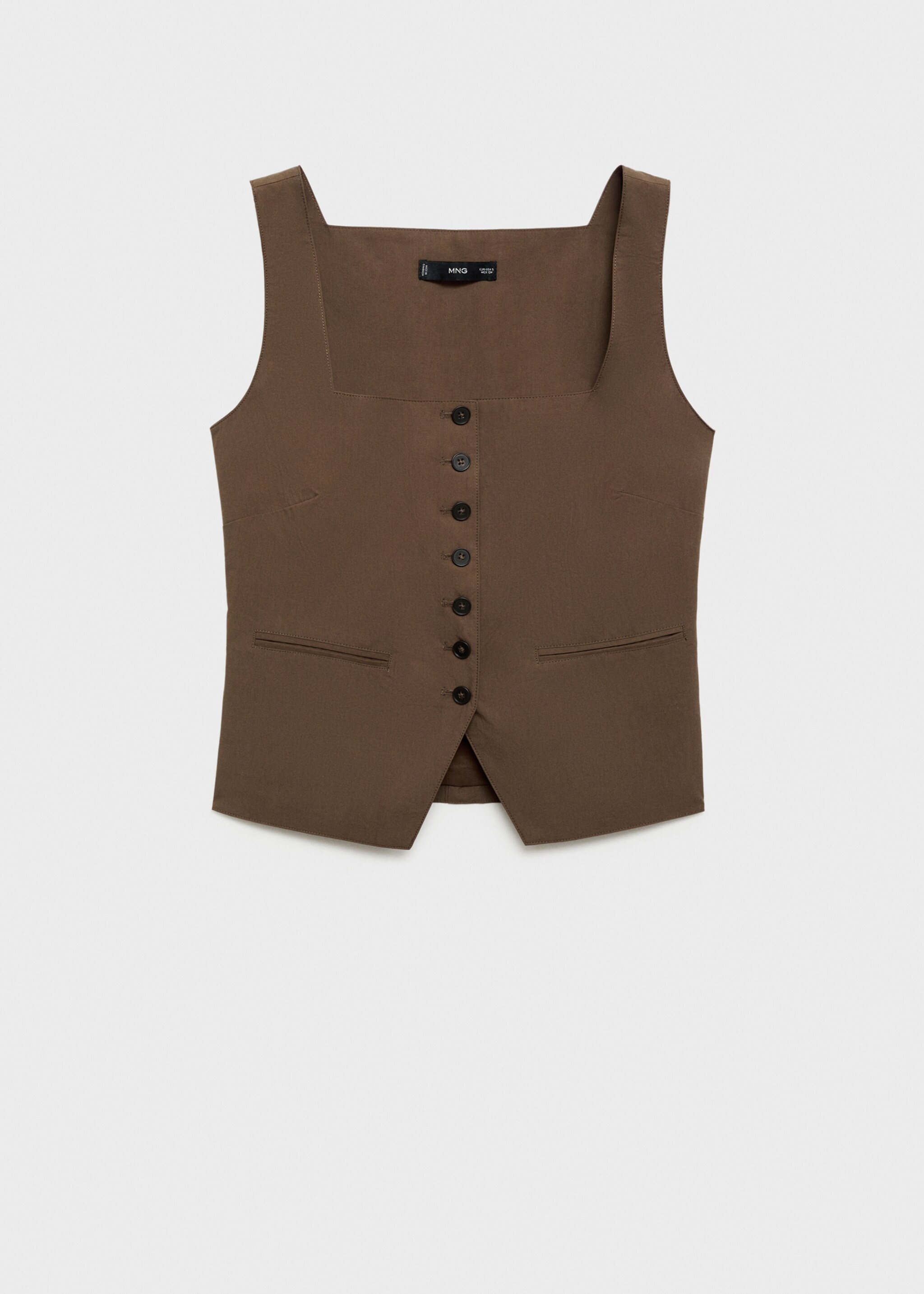 Gilet de costume coton - Article sans modèle