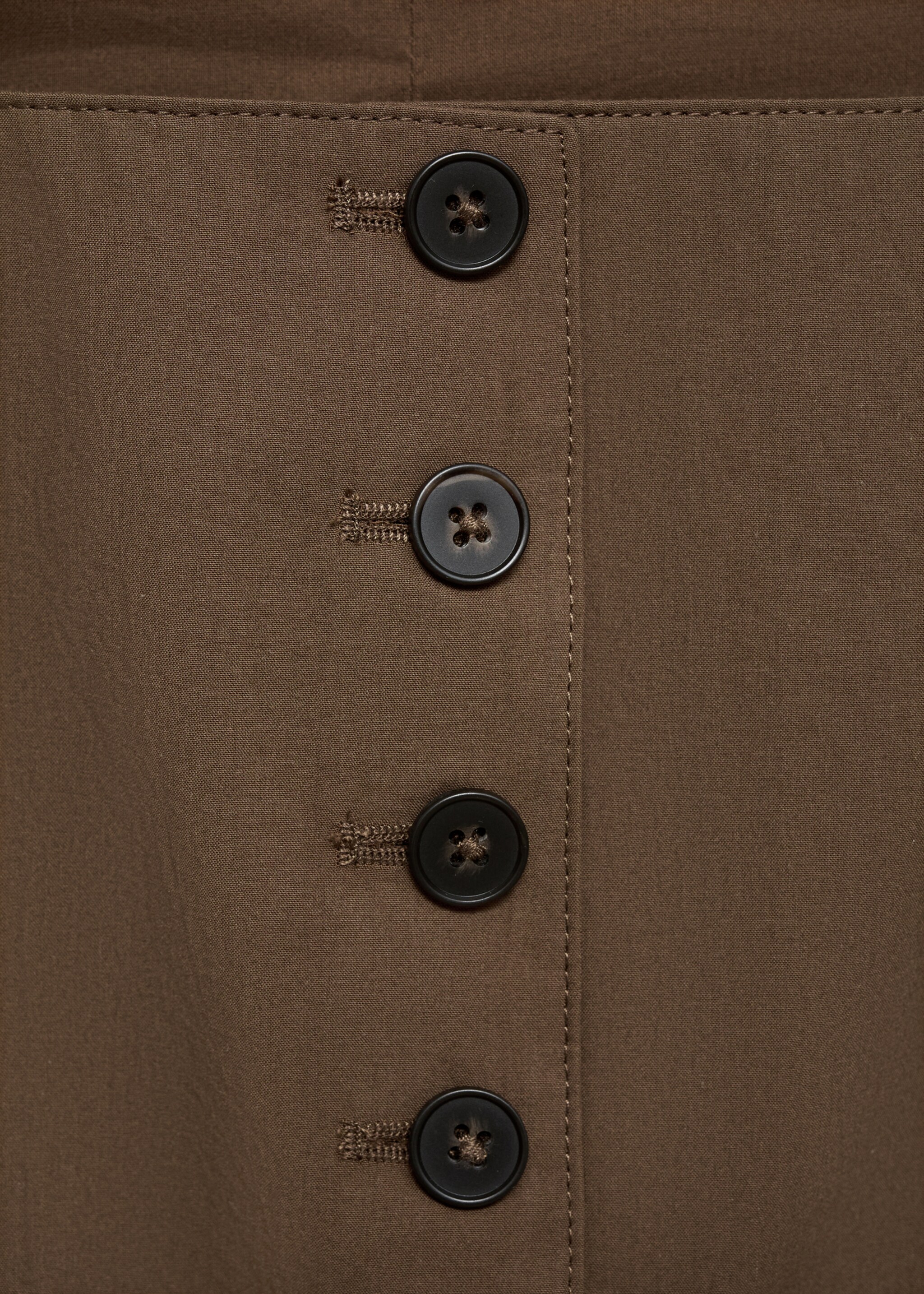 Cotton suit waistcoat - Details of the article 0