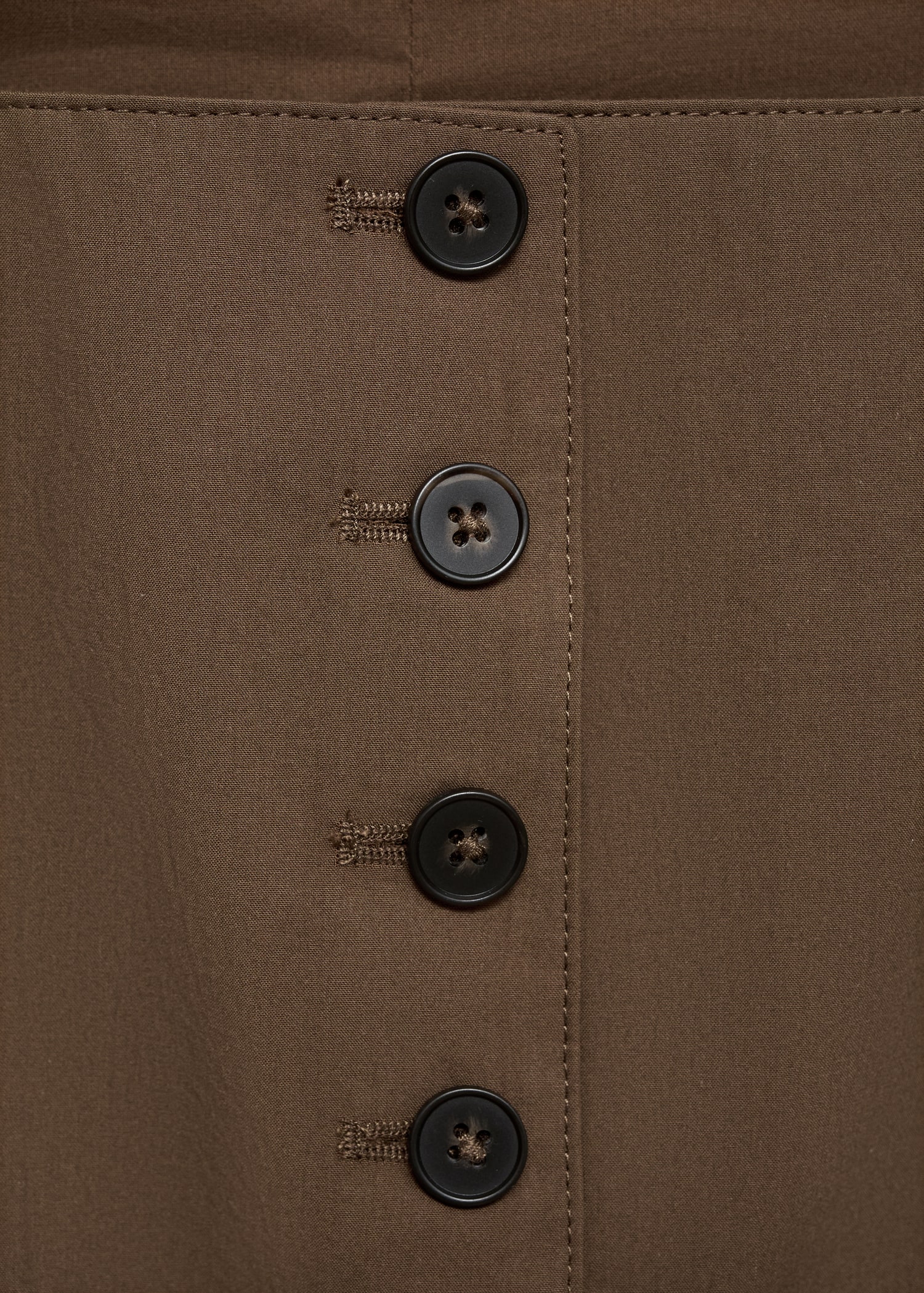Cotton suit waistcoat - Details of the article 0