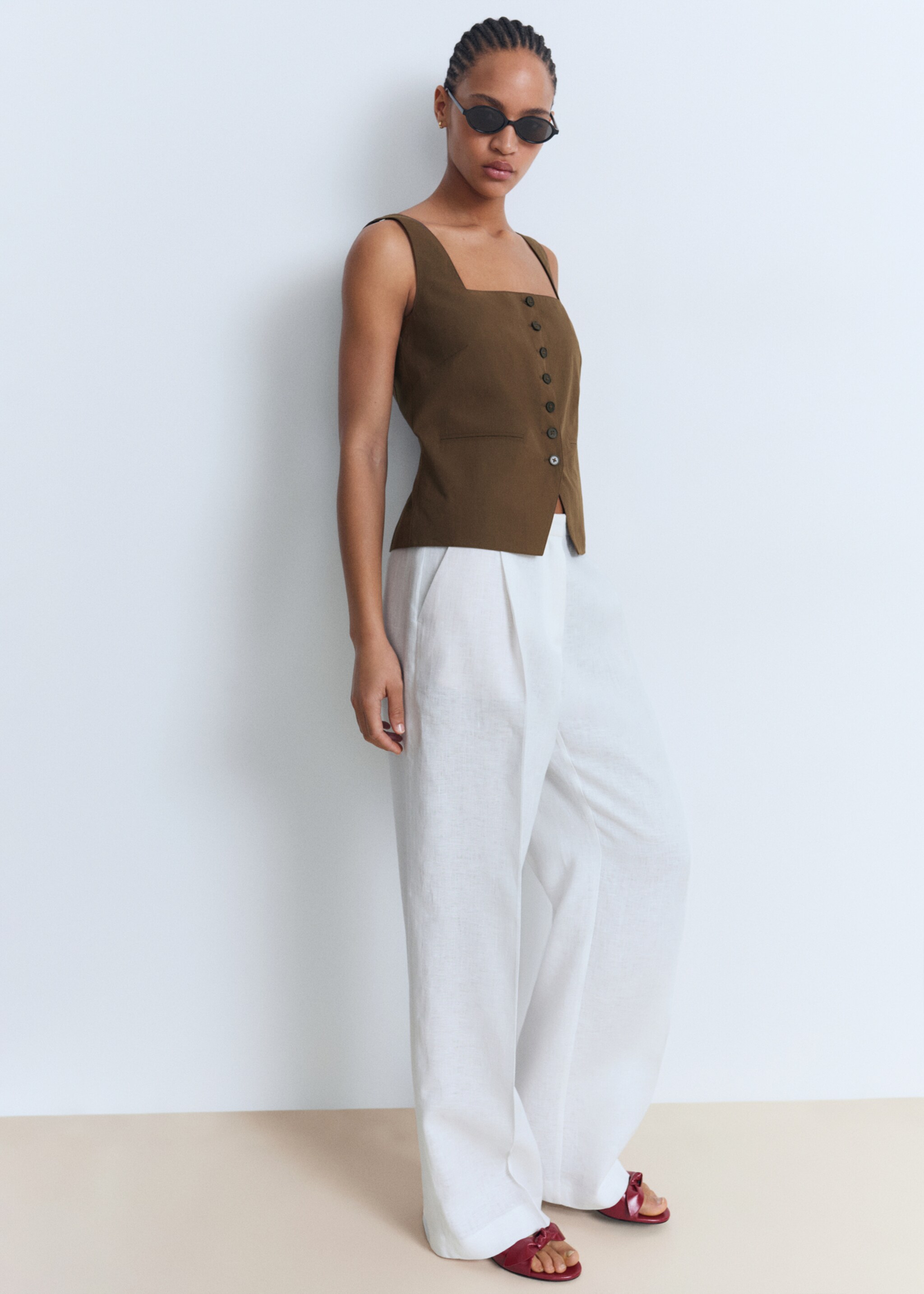 Gilet de costume coton - Détail de l'article 2