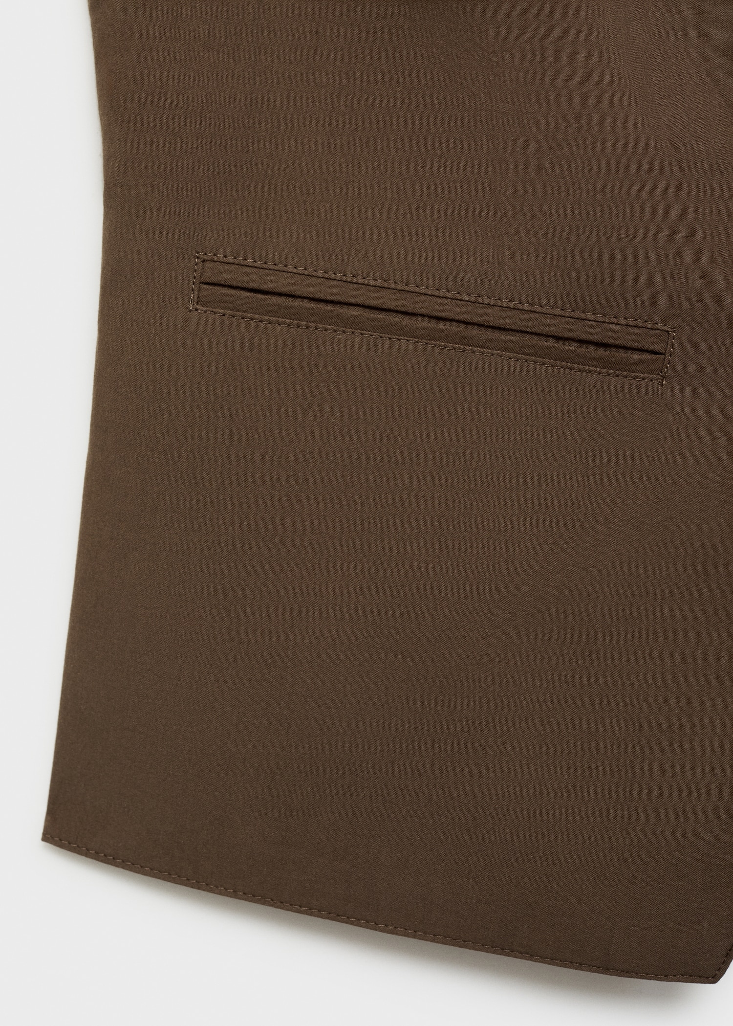 Cotton suit waistcoat - Details of the article 8
