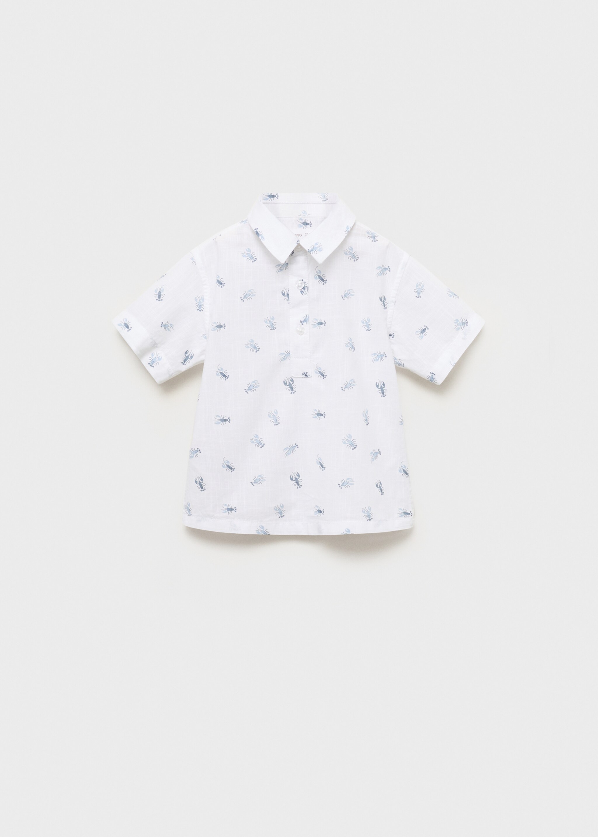 Printed short-sleeved shirt - Article without model