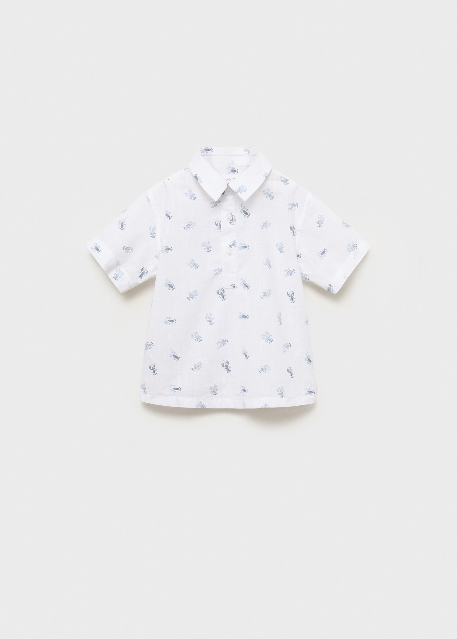 Printed short-sleeved shirt - Article without model
