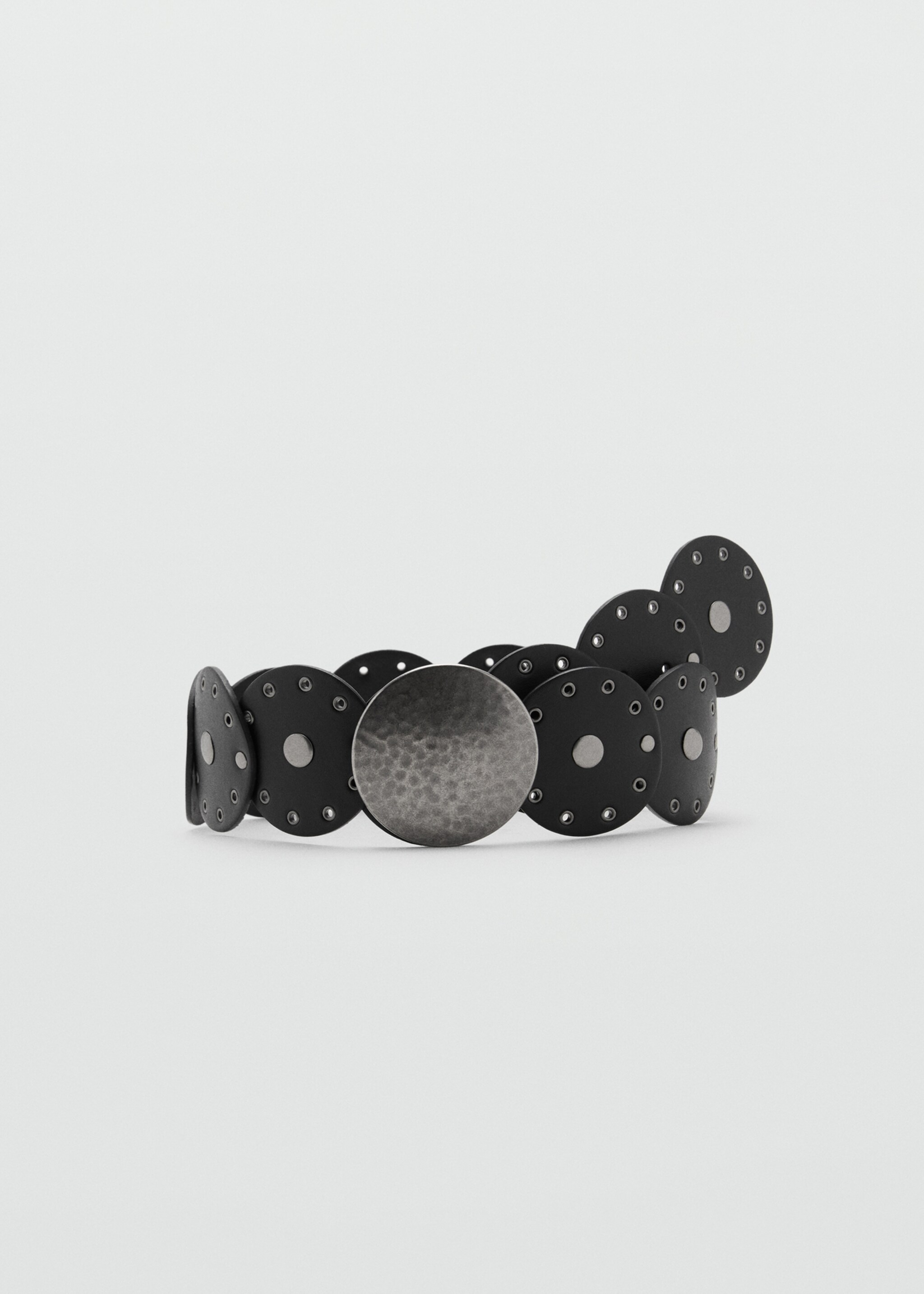 Ceinture à rivets large - Article sans modèle