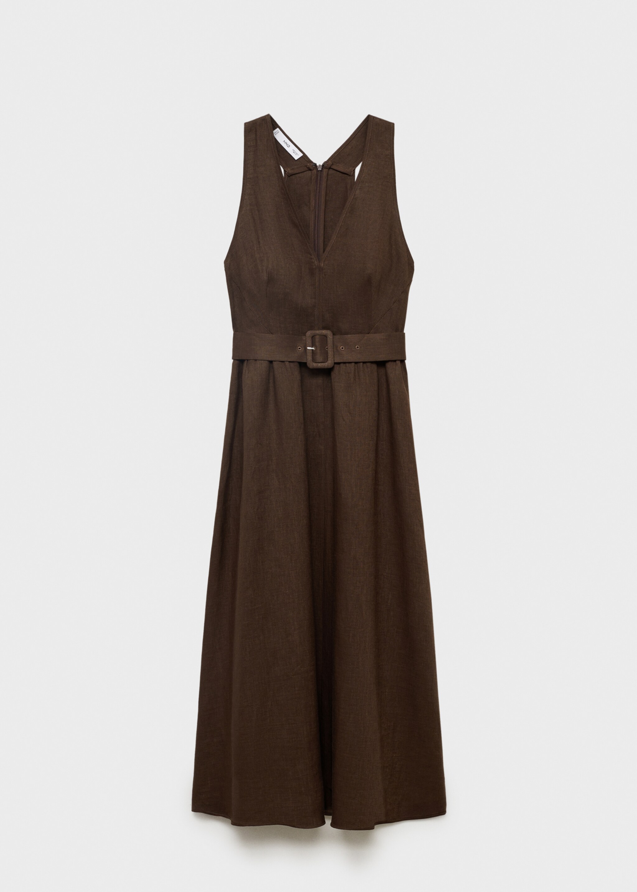 Vestido lino cinturón - Artículo sin modelo