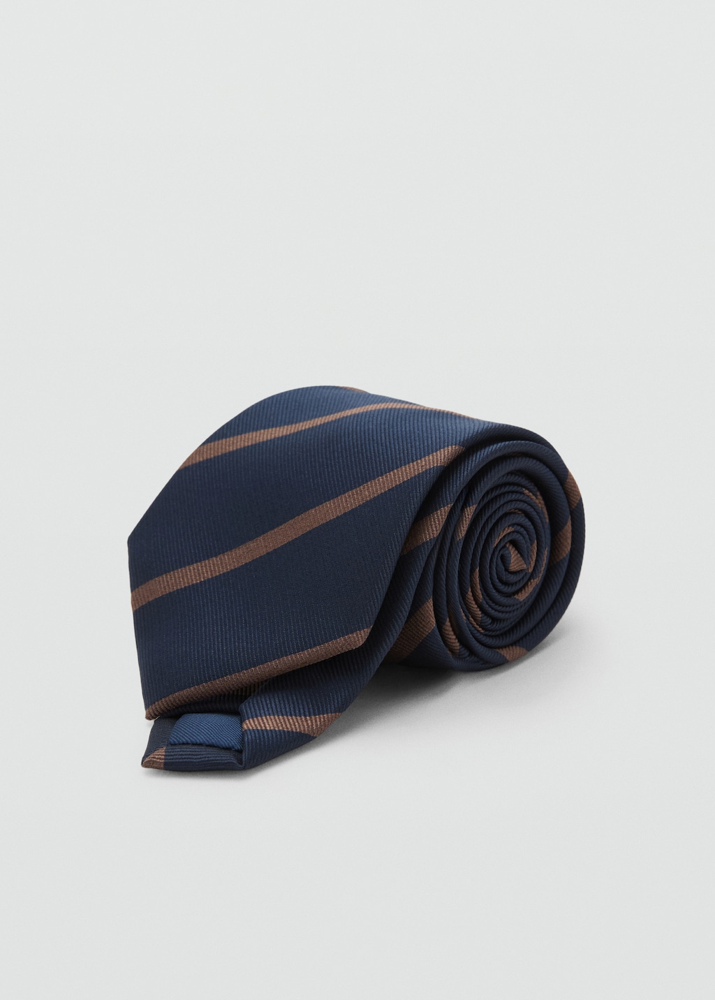 Stripes printed tie