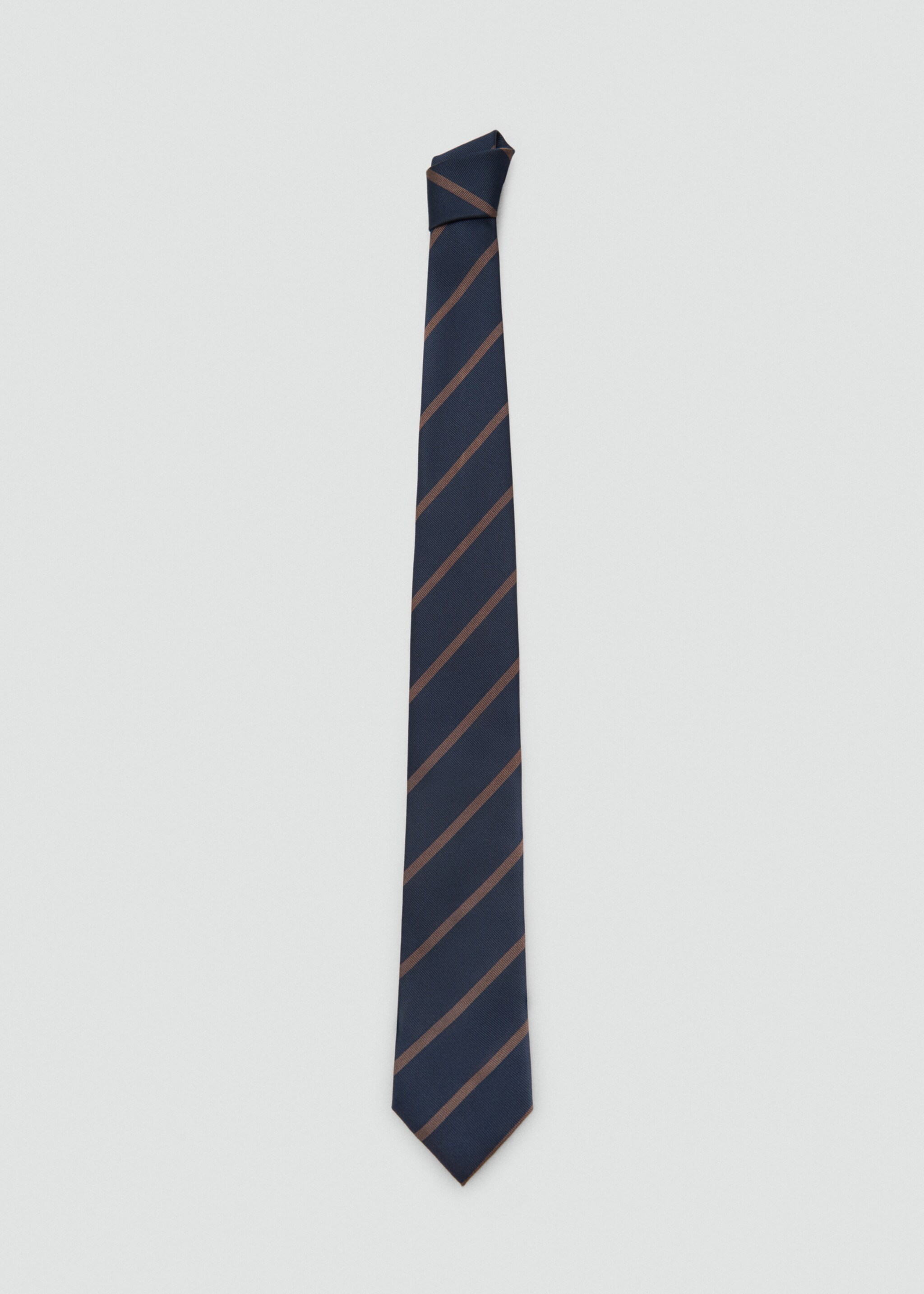 Stripes printed tie - Article without model