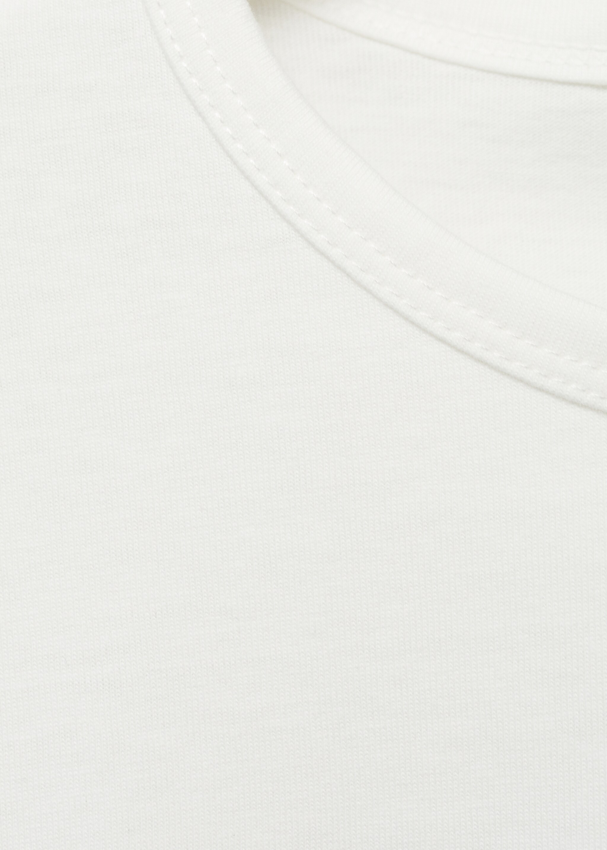 Printed cotton-blend t-shirt - Details of the article 0